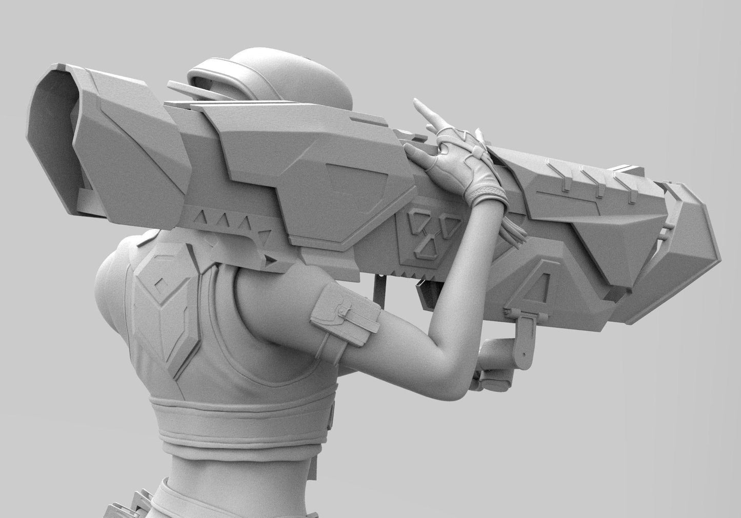 Valorant Raze Figurine  -  3D Printed Collectible for Your Gaming Heaven
