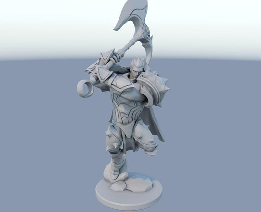 League of Legends Darius Figurine -  3D Printed Collectible for Your Gaming Heaven