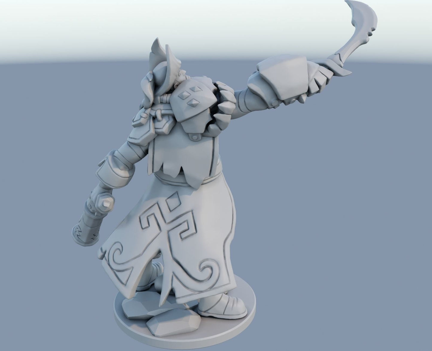 League of Legends  Gangplank Figurine -  3D Printed Collectible for Your Gaming Heaven