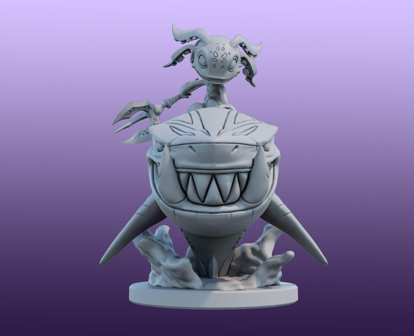 League of Legends Fizz Figurine -  3D Printed Collectible for Your Gaming Heaven