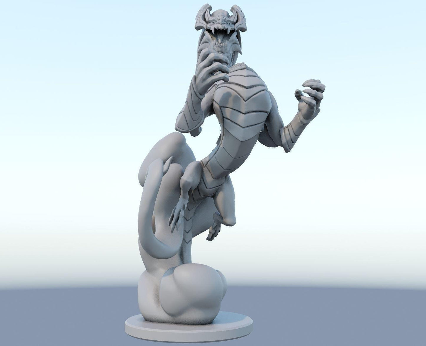 League of Legends Aurelion Sol Figurine -  3D Printed Collectible for Your Gaming Heaven