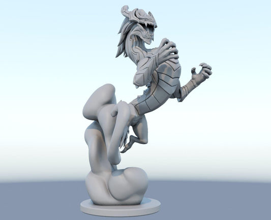 League of Legends Aurelion Sol Figurine -  3D Printed Collectible for Your Gaming Heaven