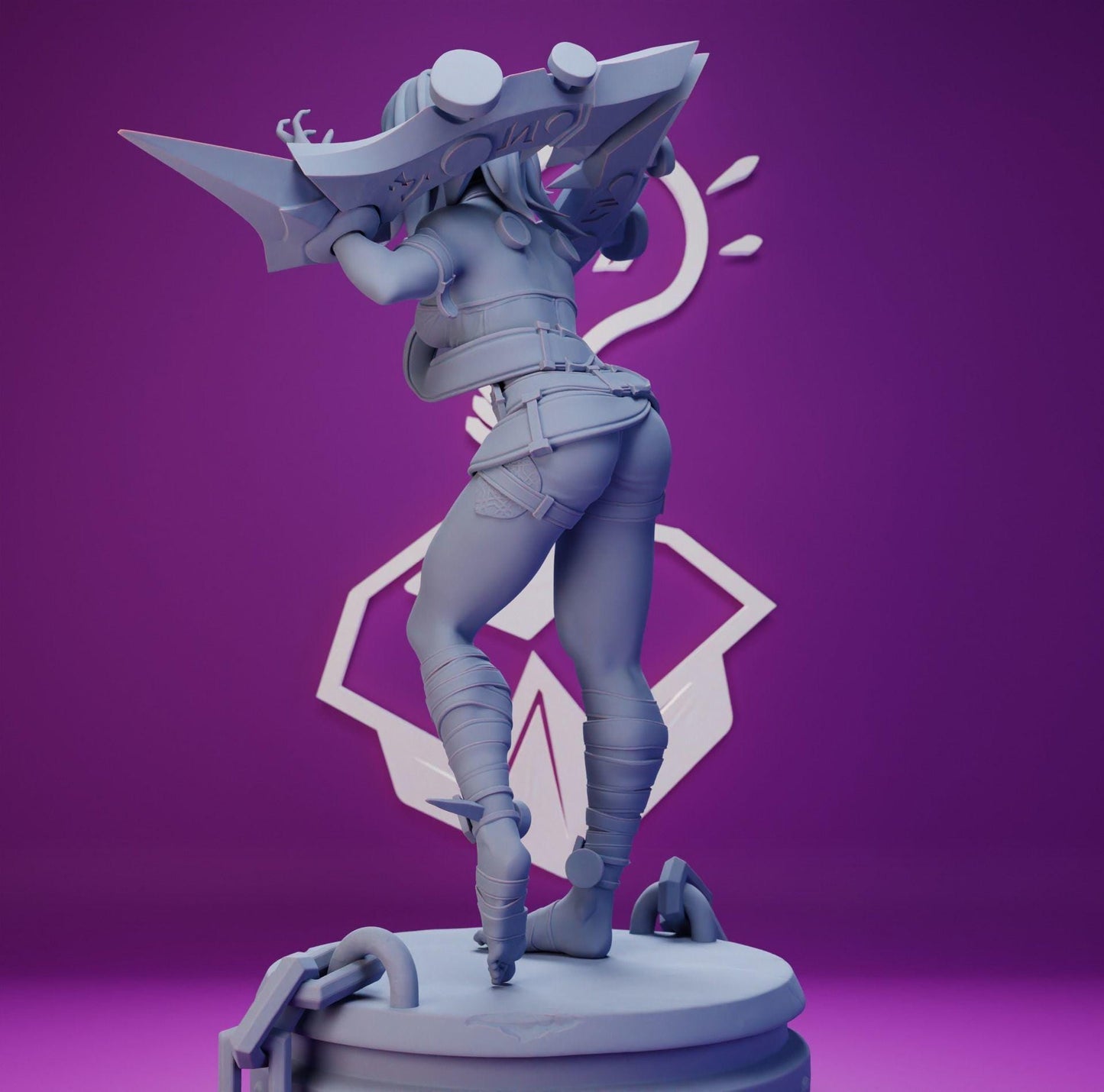 League of Legends  Briar Figurine -  3D Printed Collectible for Your Gaming Heaven