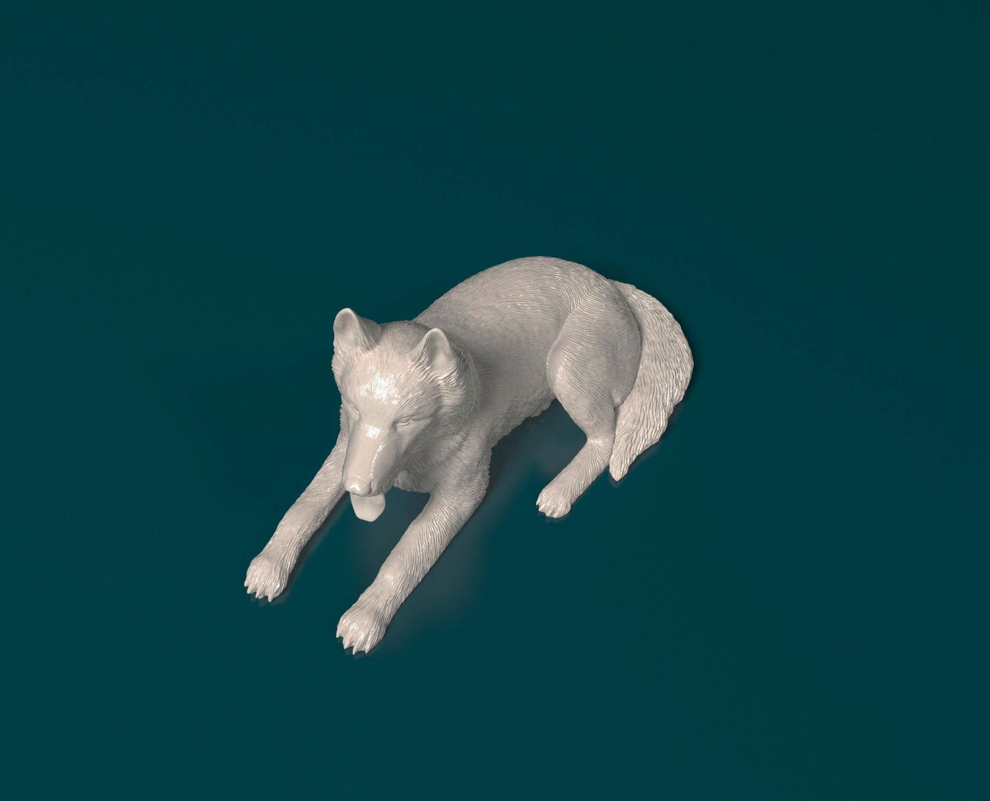 3D Printed German shepherd Dog  Figurine -