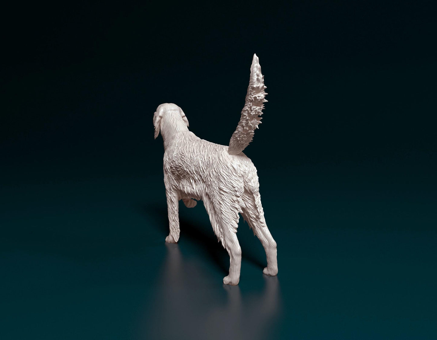 English Setter Figurine | 3D Printed Pointing Dog Statue | Hunting Dog Gift | Pet Memorial Sculpture | Free Worldwide Shipping