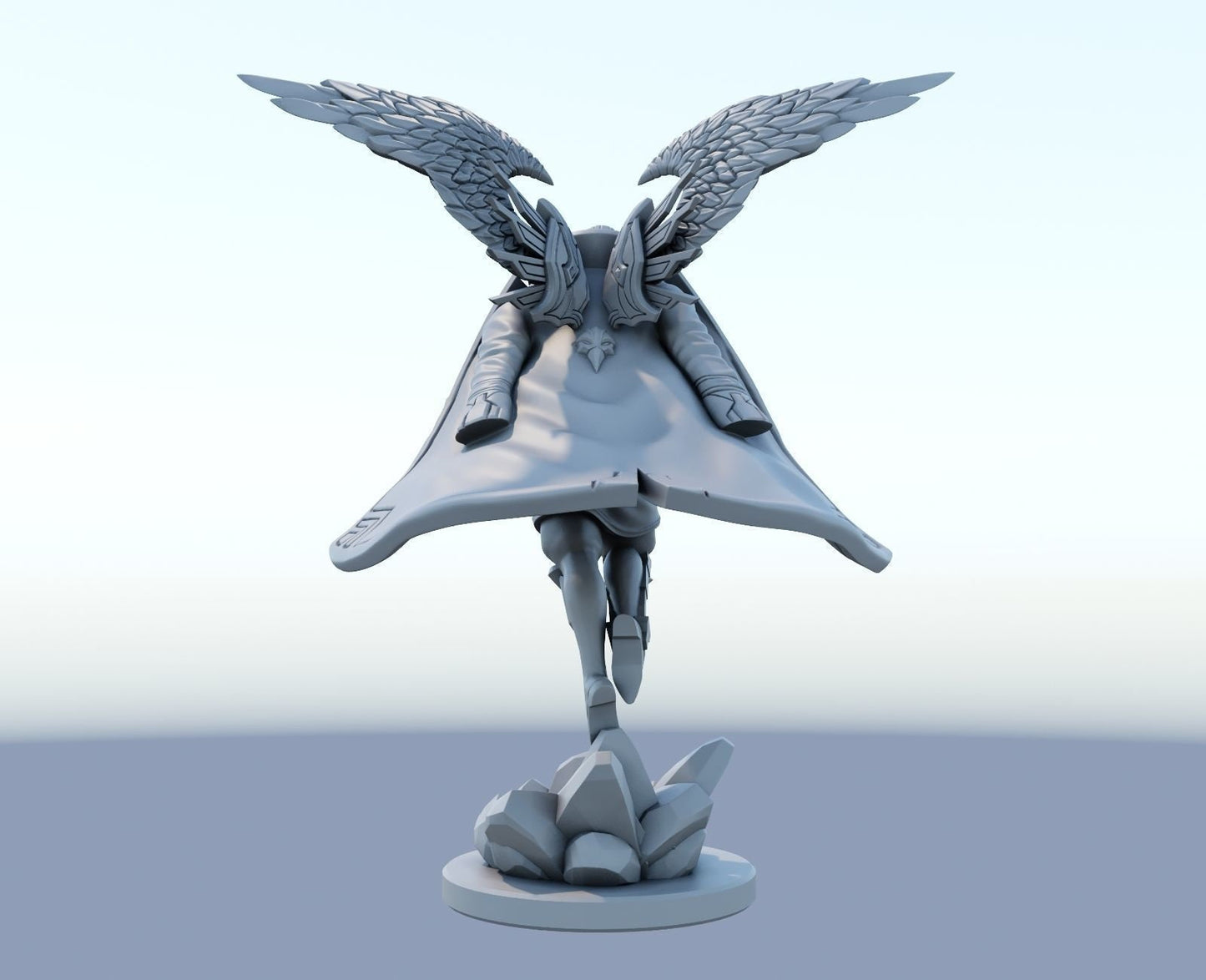 League of Legends Swain Figurine -  3D Printed Collectible for Your Gaming Heaven