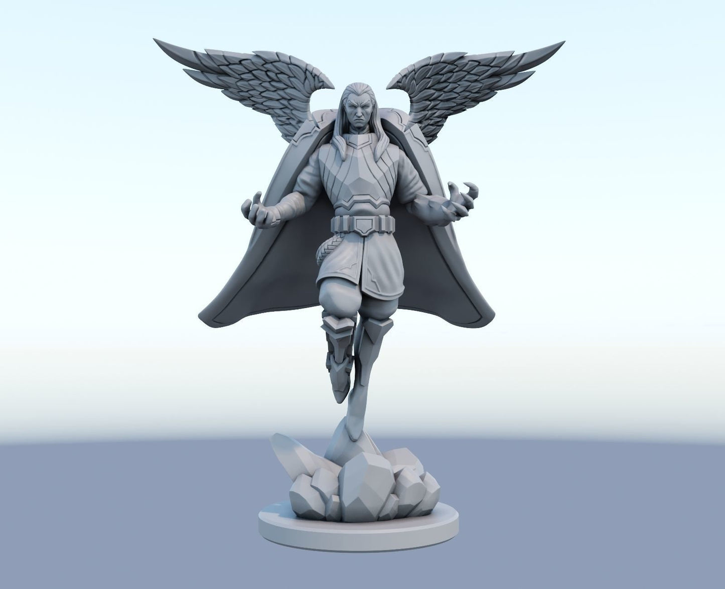 League of Legends Swain Figurine -  3D Printed Collectible for Your Gaming Heaven