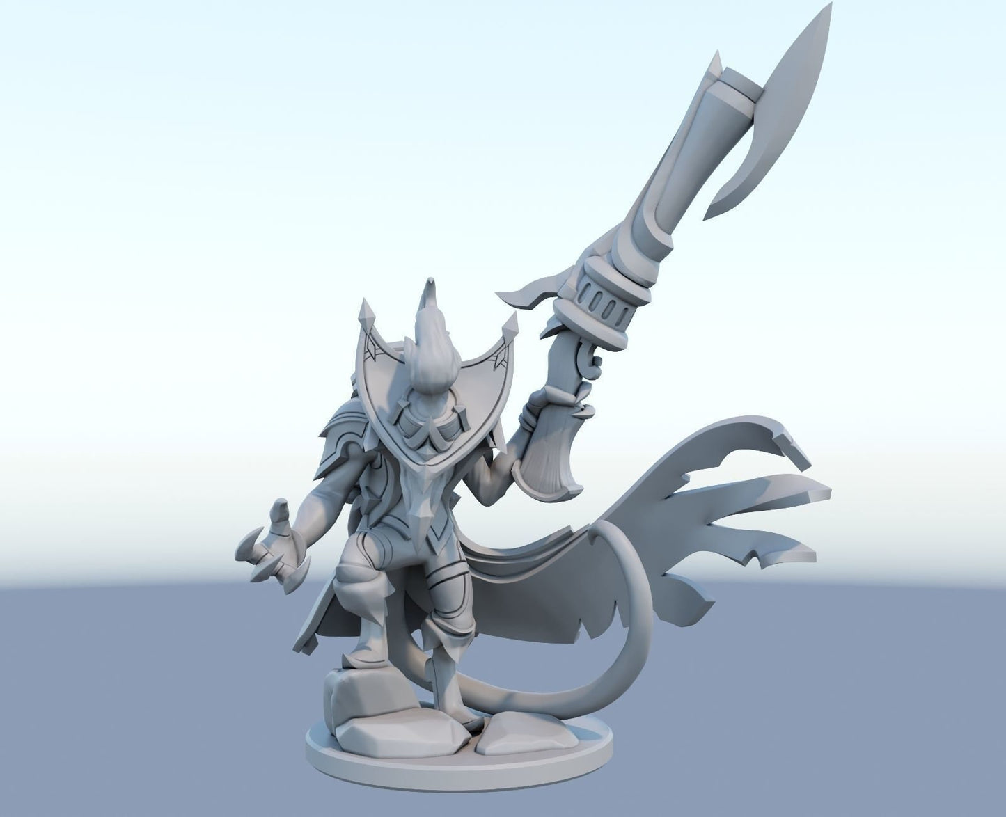 League of Legends  Twitch Hing noon Figurine -  3D Printed Collectible for Your Gaming Heaven