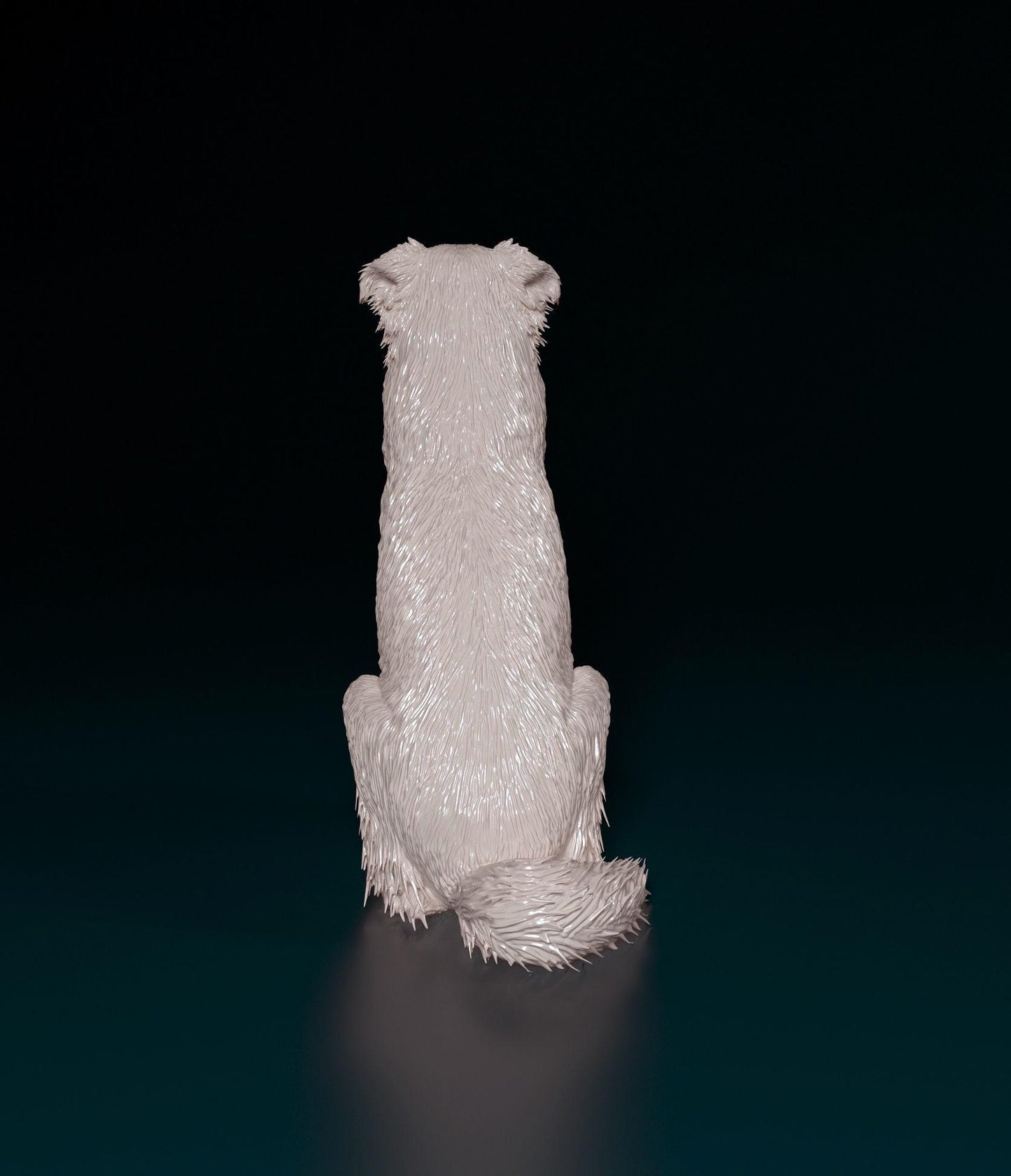 Australian Shepherd Figurine | 3D Printed Dog Statue | Aussie Shepherd Sculpture | Gift for Dog Lovers | Herding Dog Desk Decor