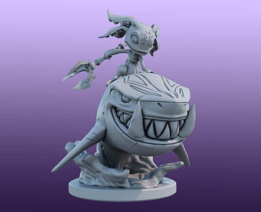 League of Legends Fizz Figurine -  3D Printed Collectible for Your Gaming Heaven