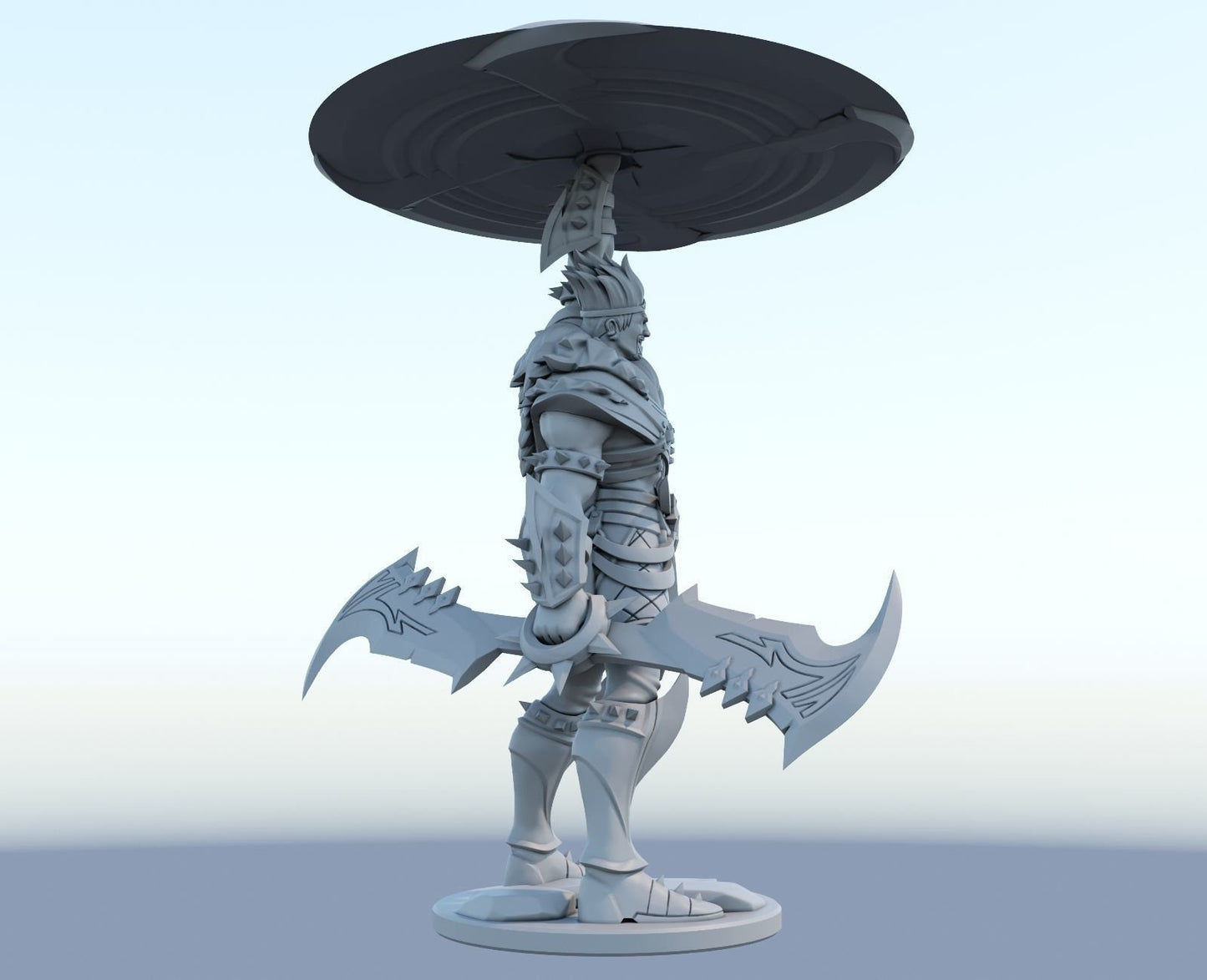 Draven – League of Legends Inspired 3D Printed Figurine – Gaming Collectible for True Champions