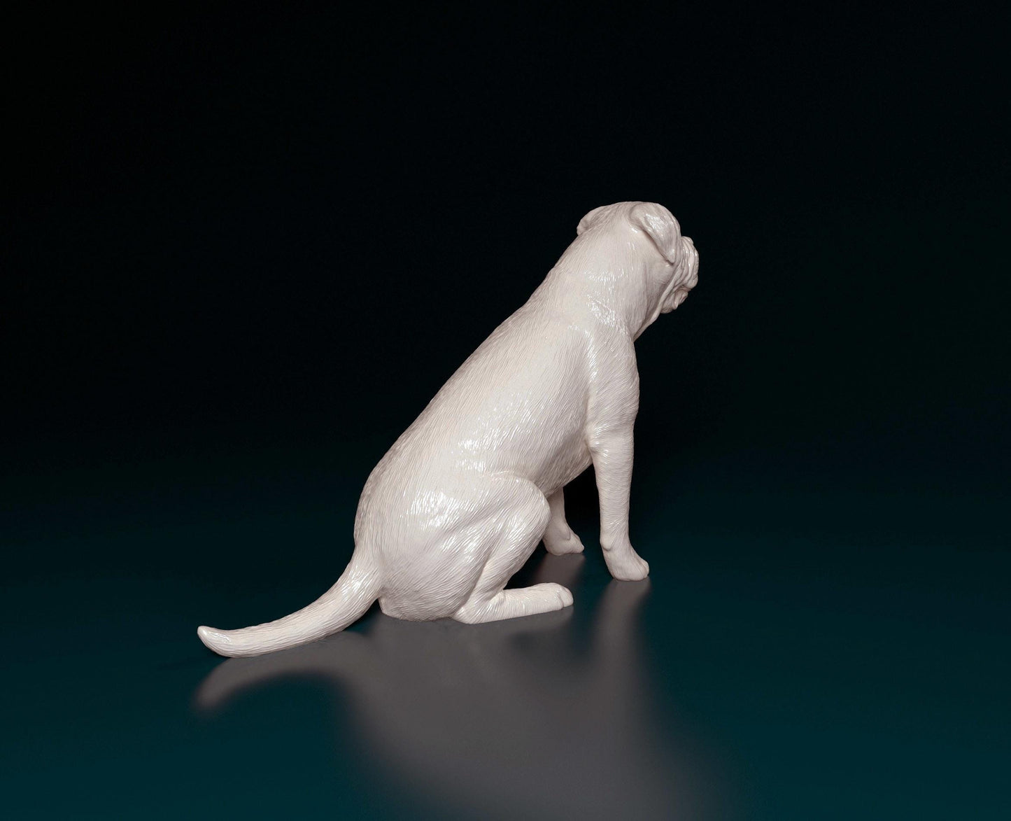 3D Printed Bullmastiff  Dog  Figurine -