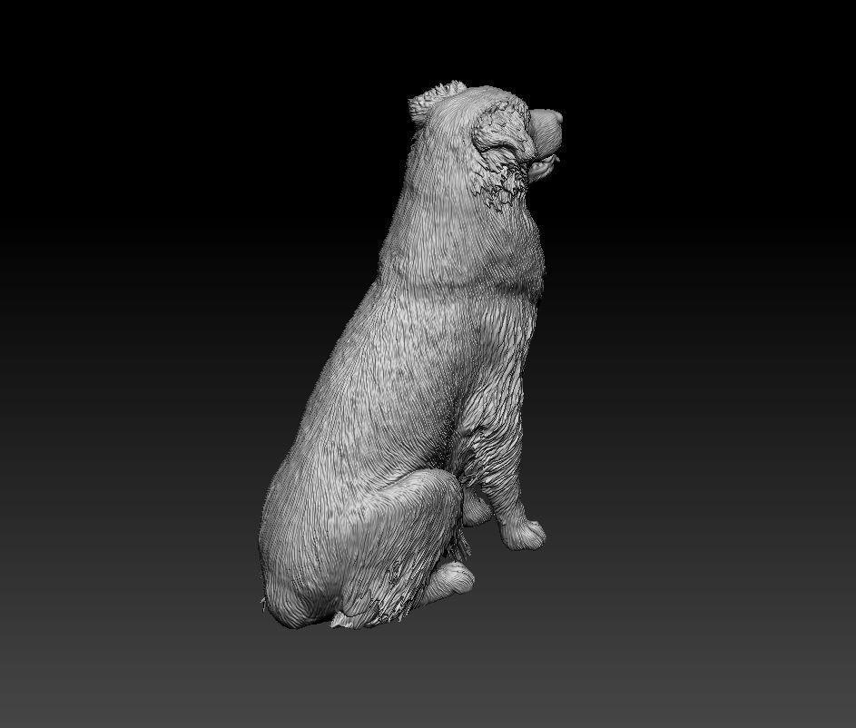 Australian Shepherd Figurine | 3D Printed Dog Statue | Aussie Shepherd Sculpture | Gift for Dog Lovers | Herding Dog Desk Decor
