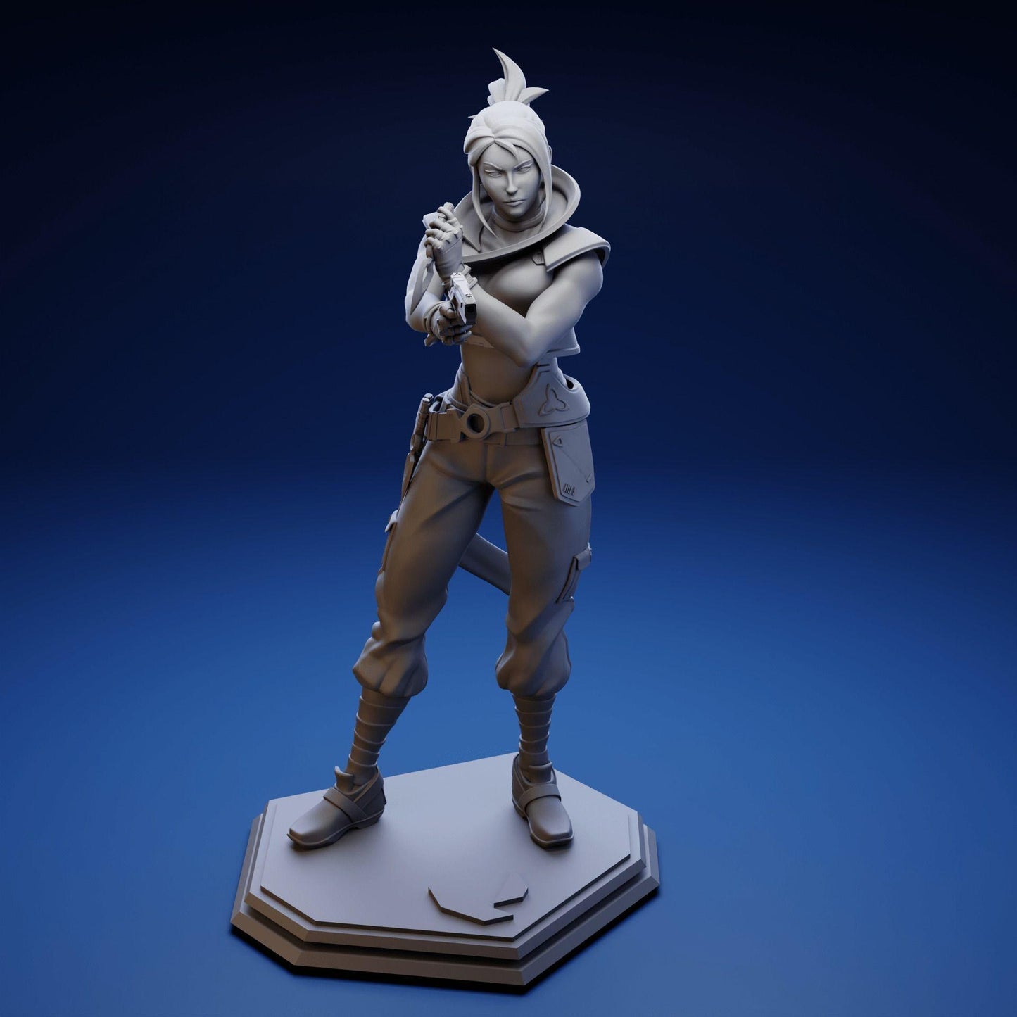 Valorant Jett Figurine  -  3D Printed Collectible for Your Gaming Heaven