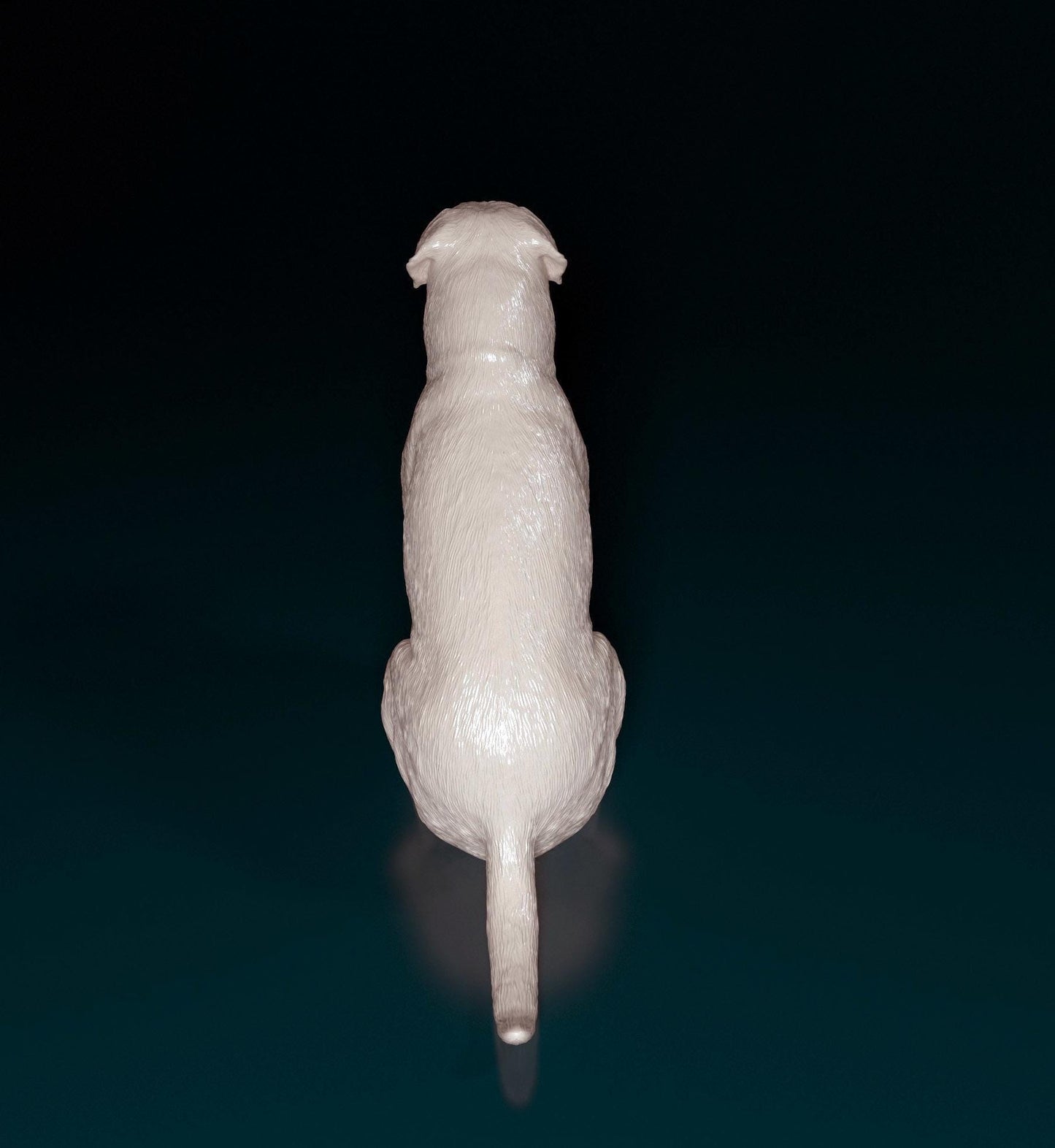 3D Printed Bullmastiff  Dog  Figurine -