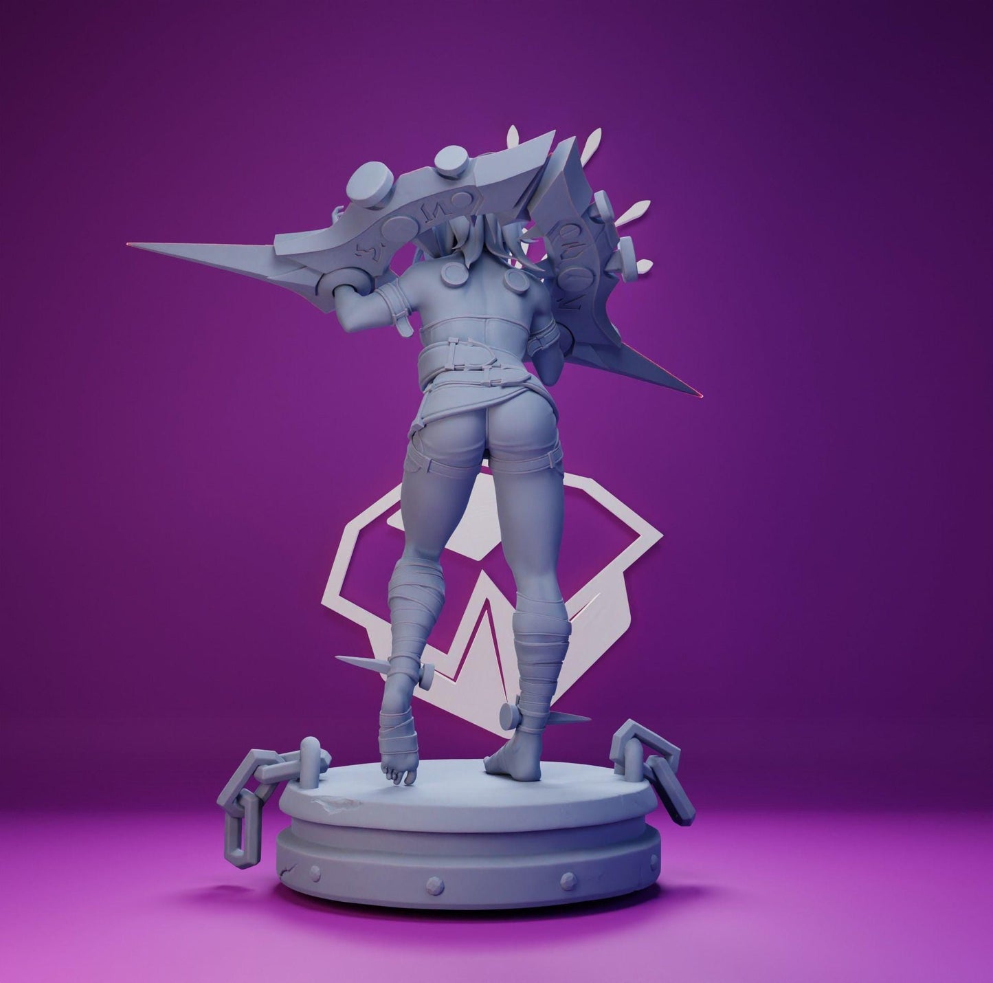 League of Legends  Briar Figurine -  3D Printed Collectible for Your Gaming Heaven