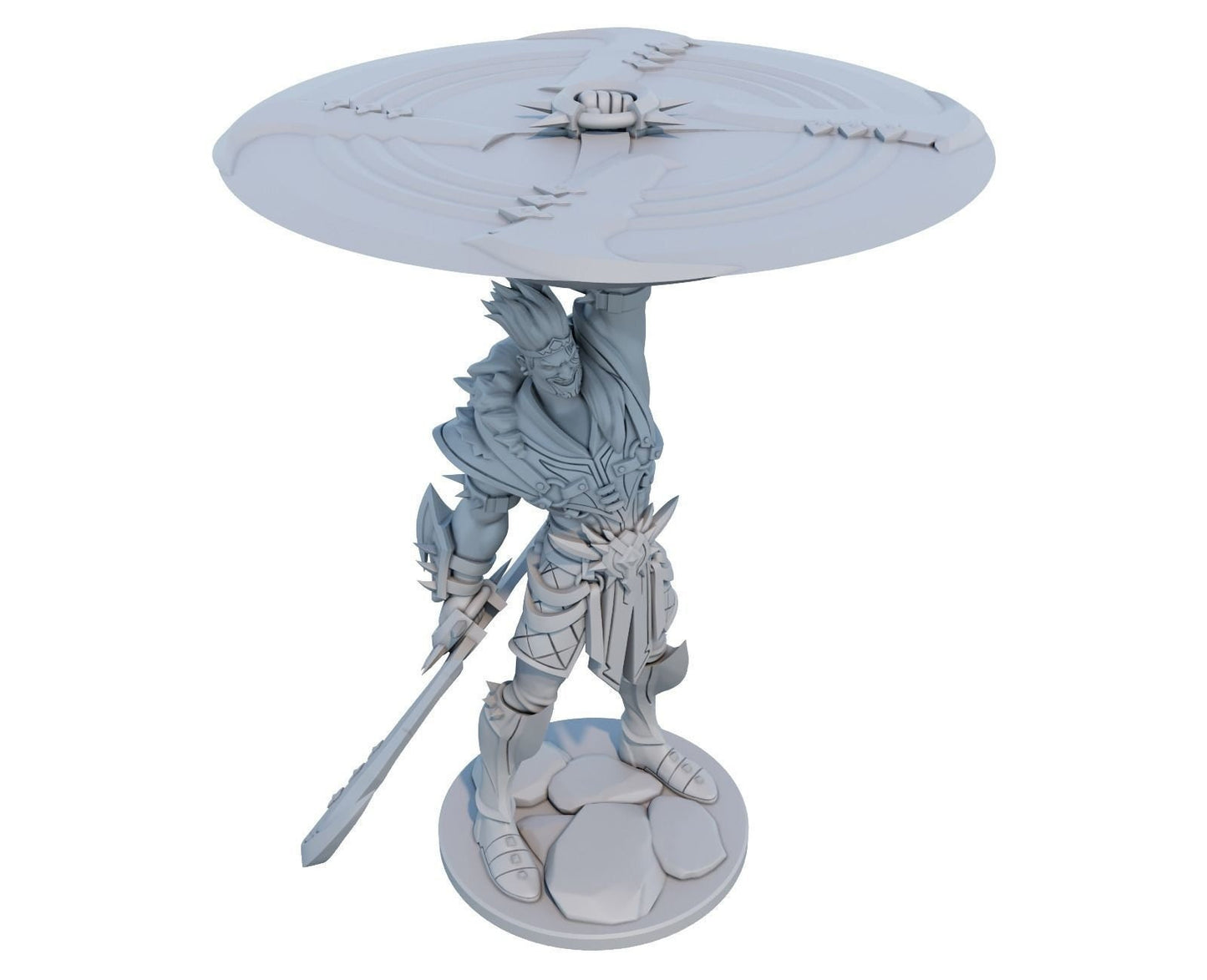 Draven – League of Legends Inspired 3D Printed Figurine – Gaming Collectible for True Champions