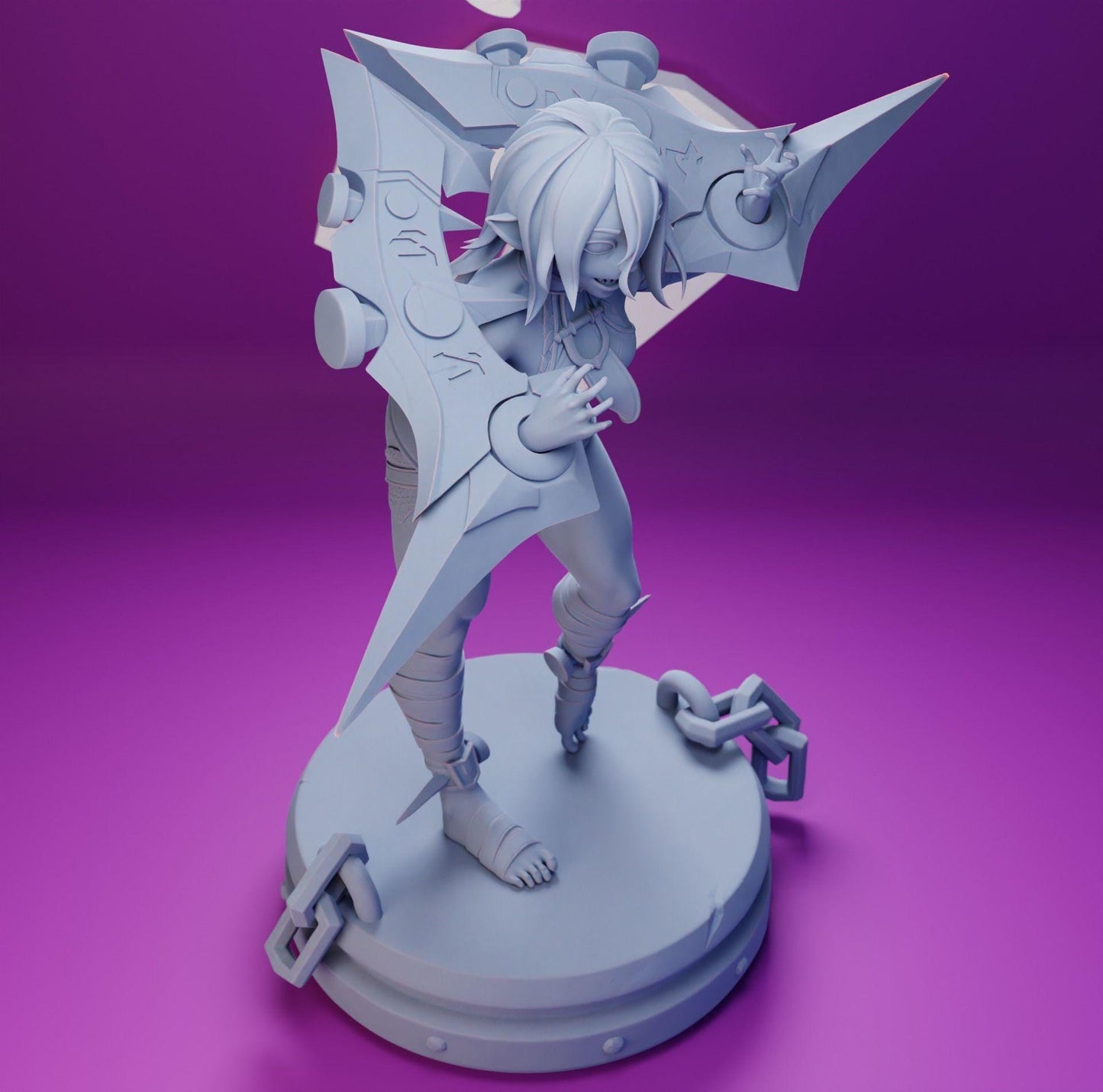 League of Legends  Briar Figurine -  3D Printed Collectible for Your Gaming Heaven
