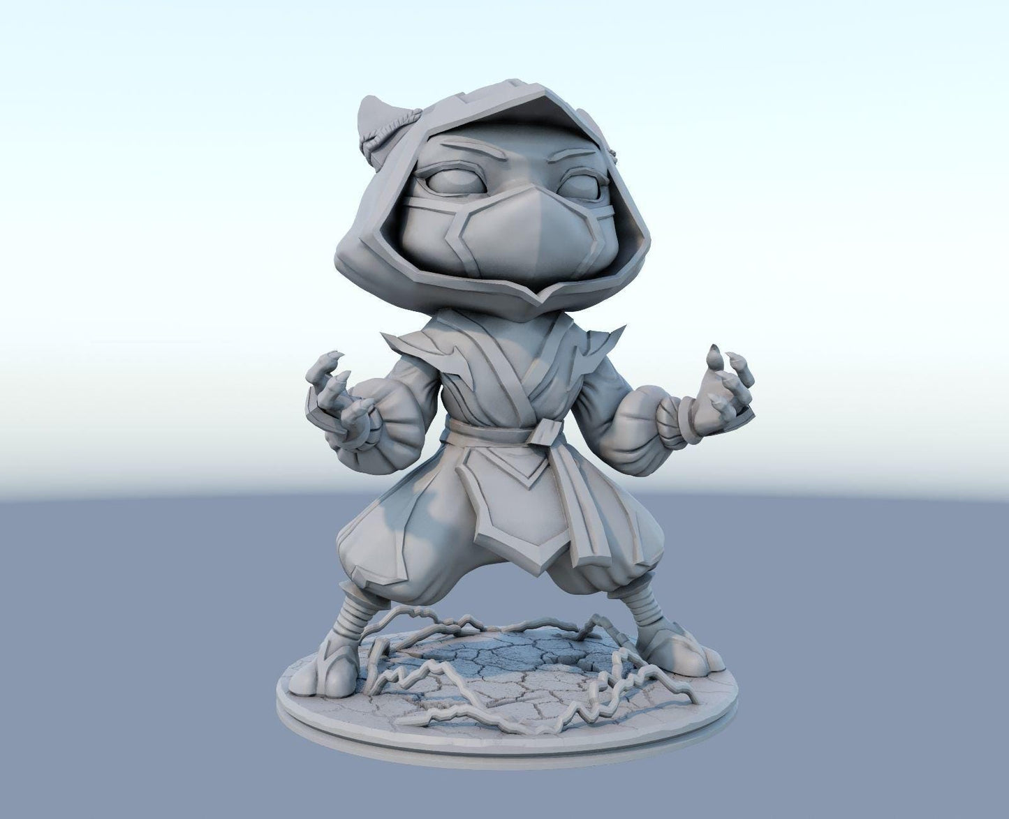 League of Legends  Kennen Figurine -  3D Printed Collectible for Your Gaming Heaven