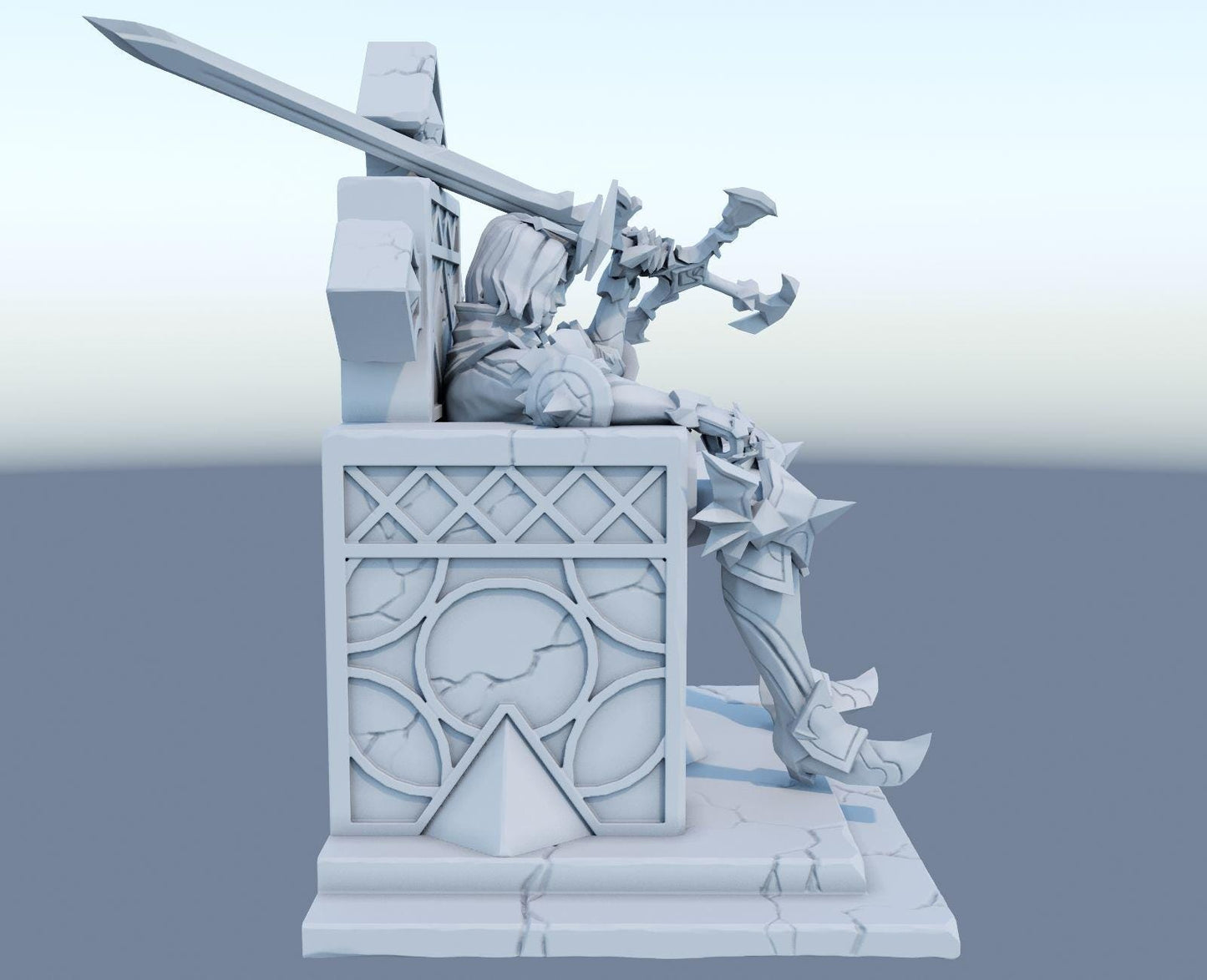 League of Legends  Viego Figurine -  3D Printed Collectible for Your Gaming Heaven
