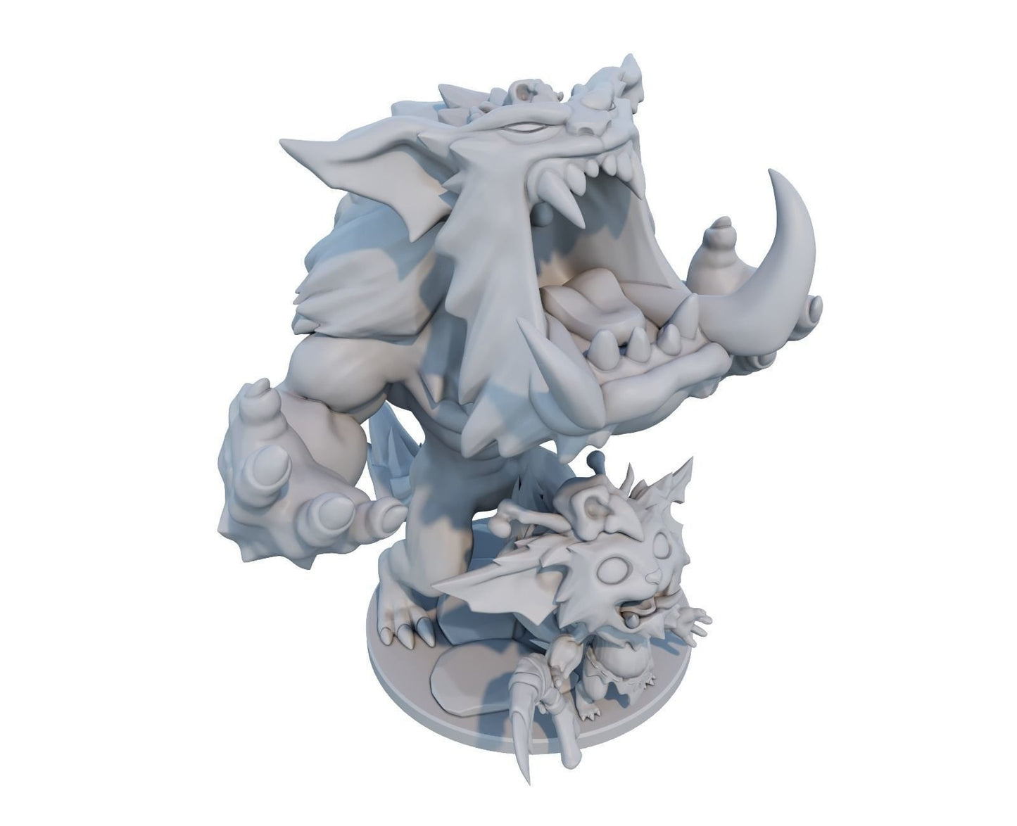 League of Legends Gnar Figurine -  3D Printed Collectible for Your Gaming Heaven