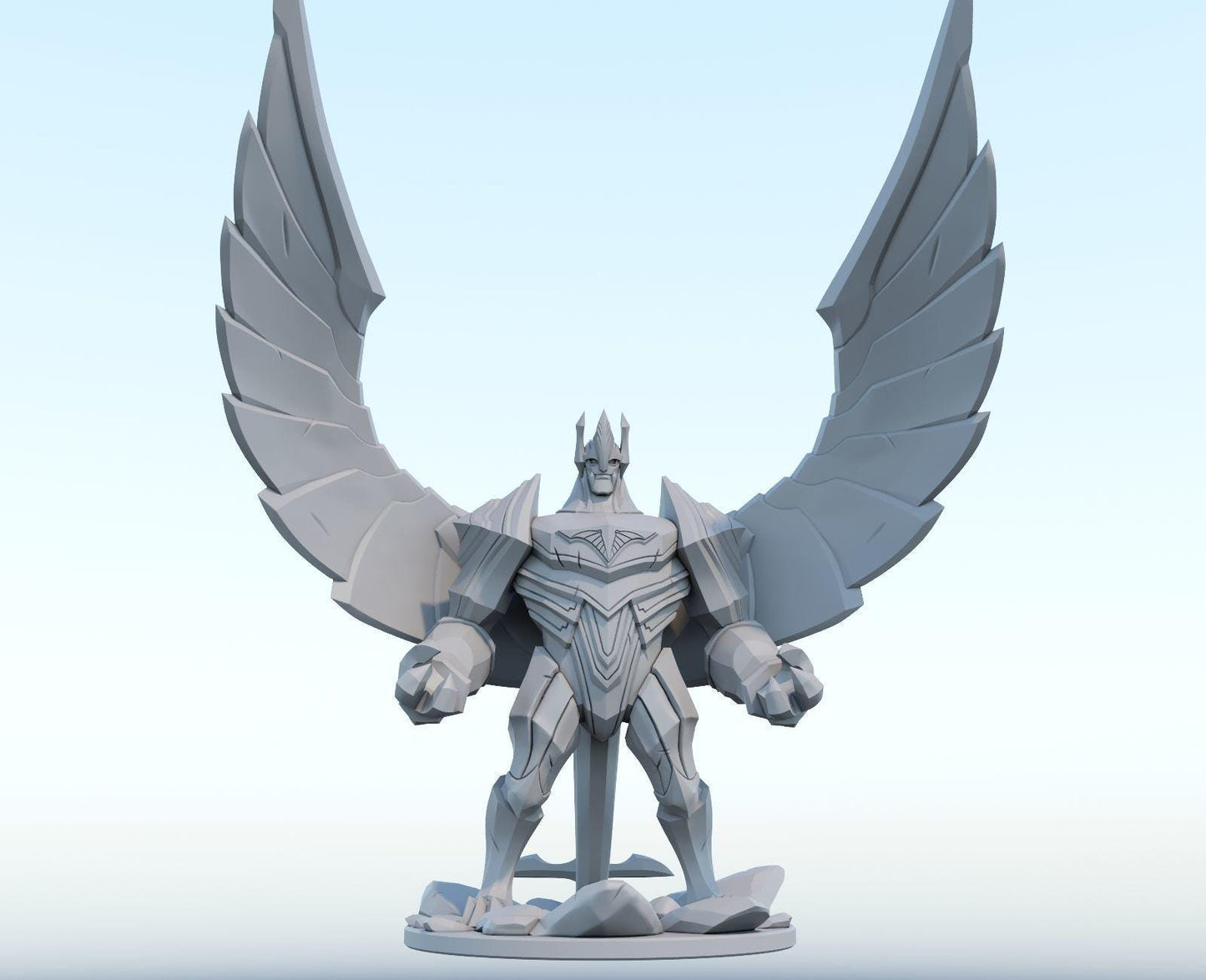 League of Legends  Galio Figurine -  3D Printed Collectible for Your Gaming Heaven