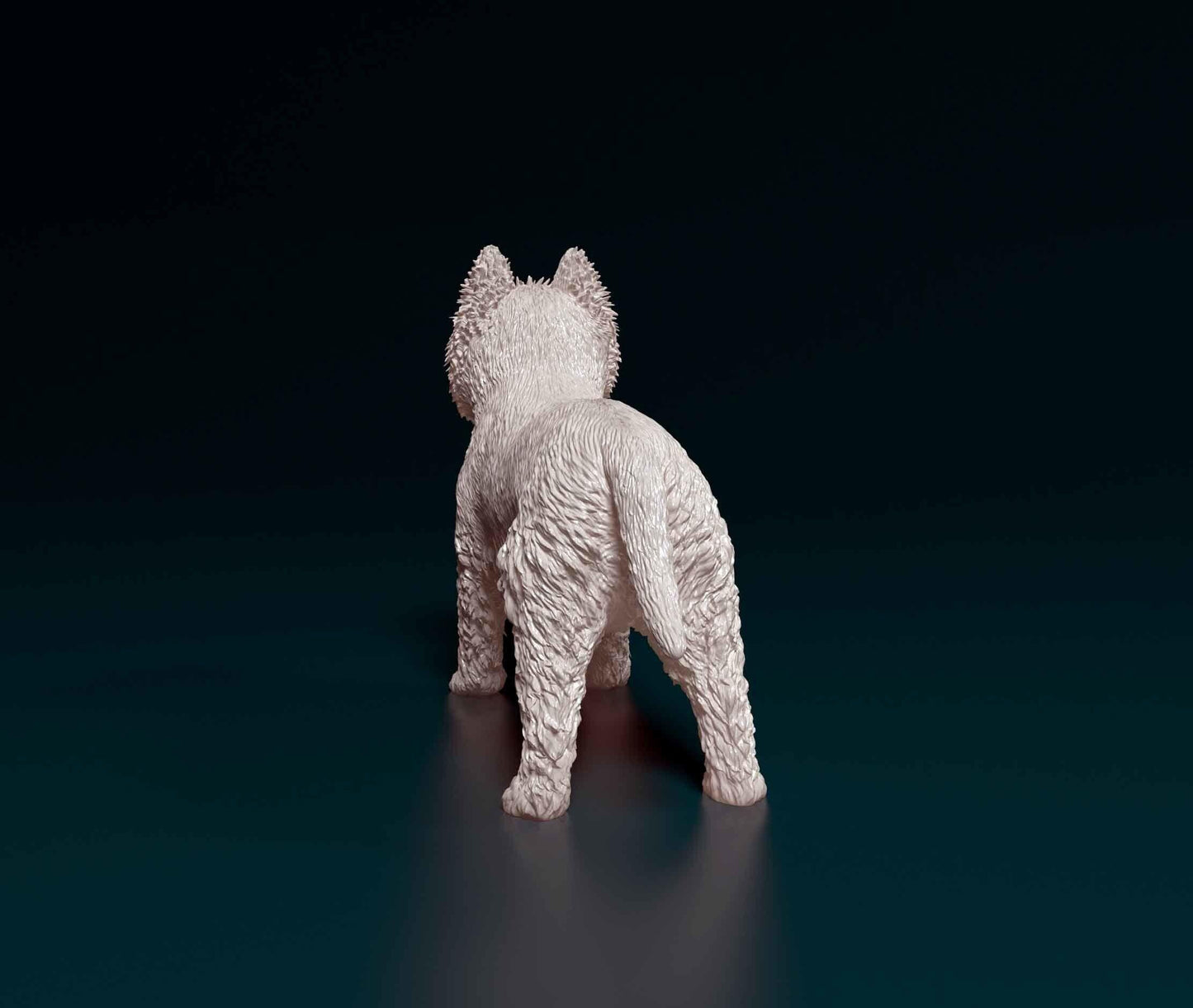 West highland white terrier Dog Figurine - 3D Printed
