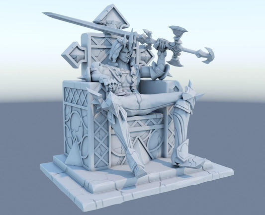 League of Legends  Viego Figurine -  3D Printed Collectible for Your Gaming Heaven
