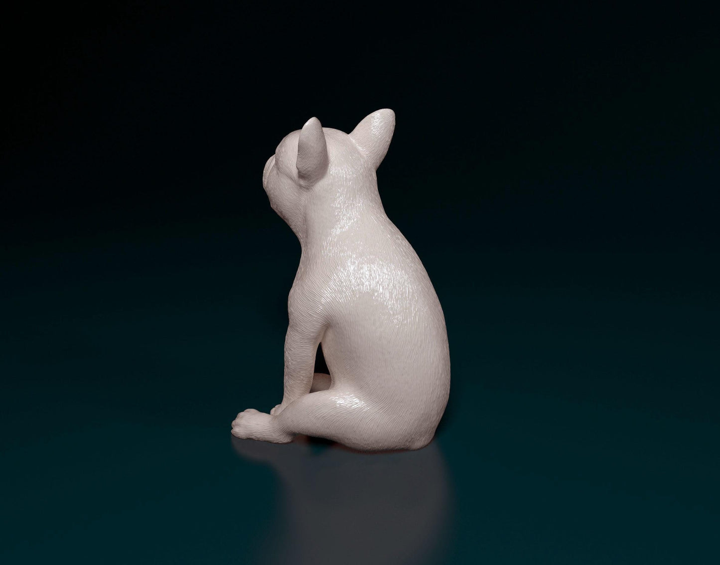 3D Printed French Bulldog  Figurine -