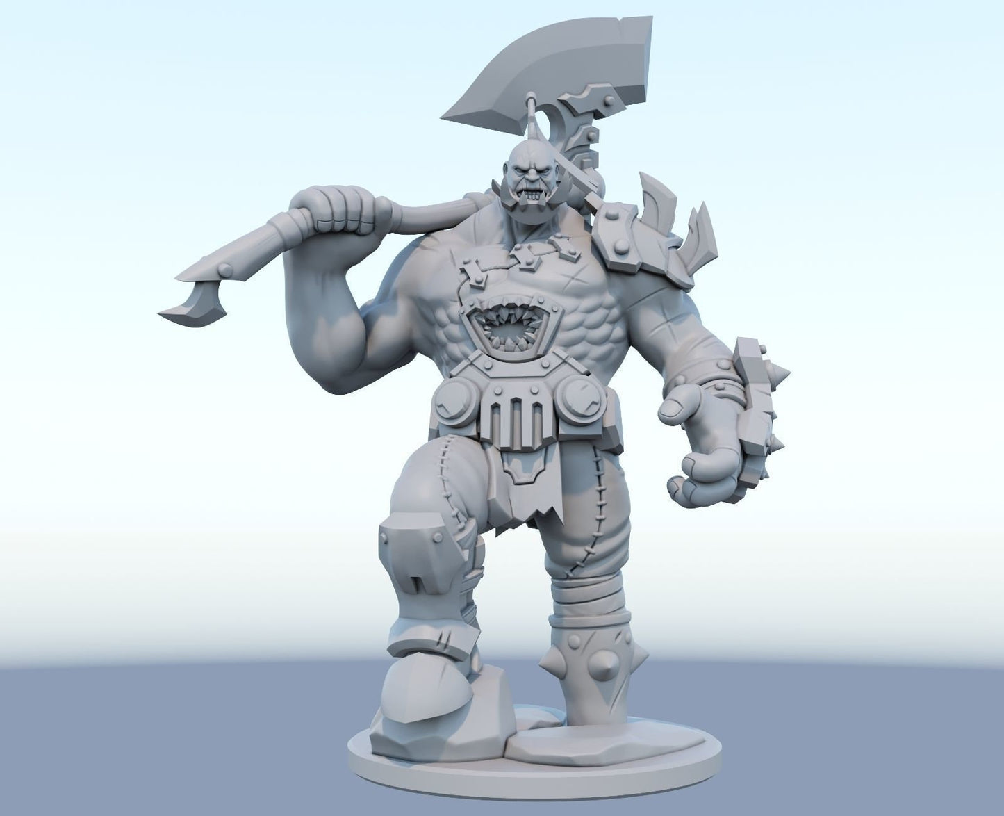 League of Legends Sion Figurine -  3D Printed Collectible for Your Gaming Heaven