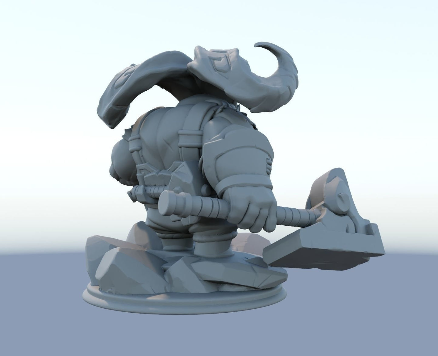 League of Legends Ornn Figurine -  3D Printed Collectible for Your Gaming Heaven