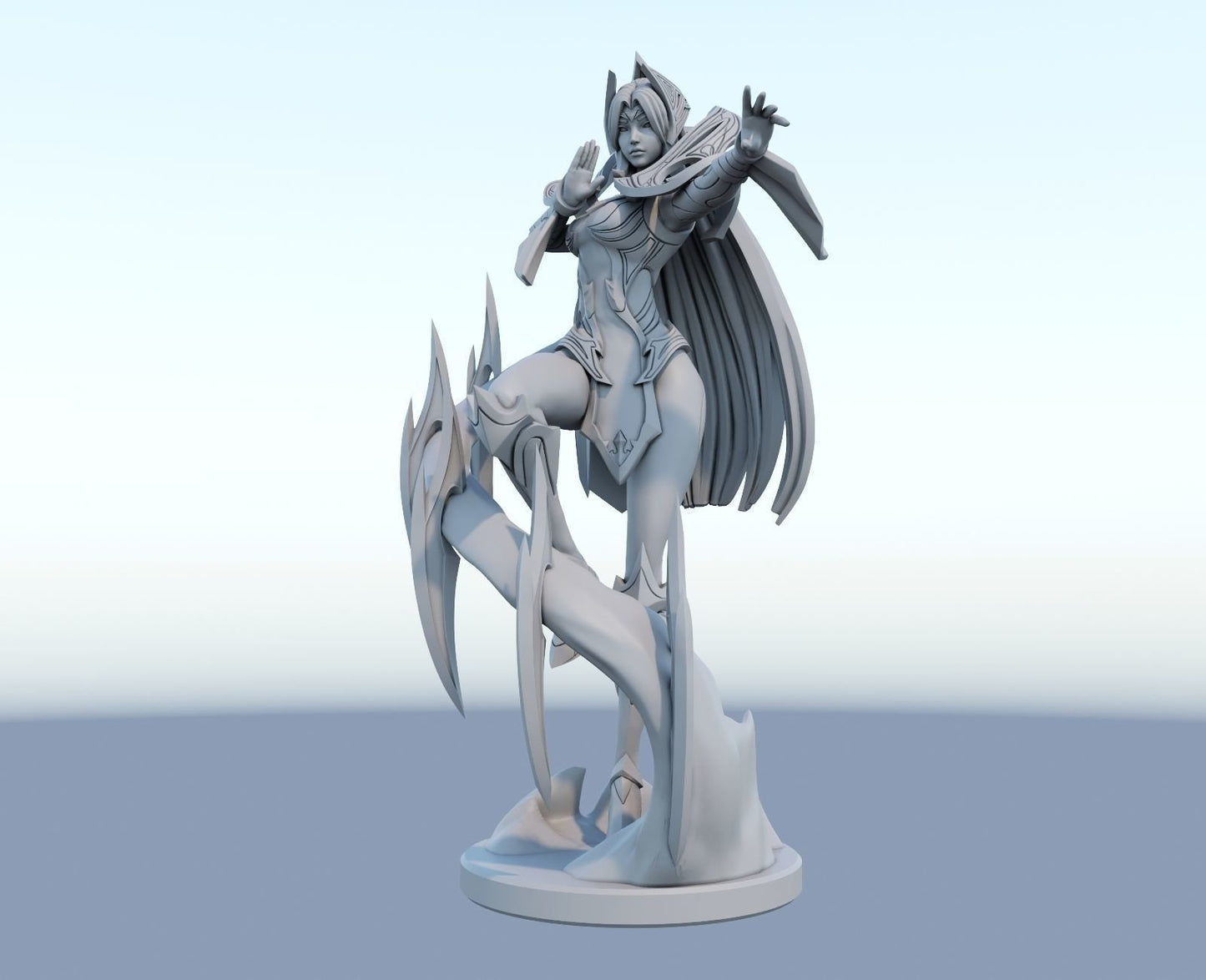 League of Legends  Irelia  Figurine -  3D Printed Collectible for Your Gaming Heaven