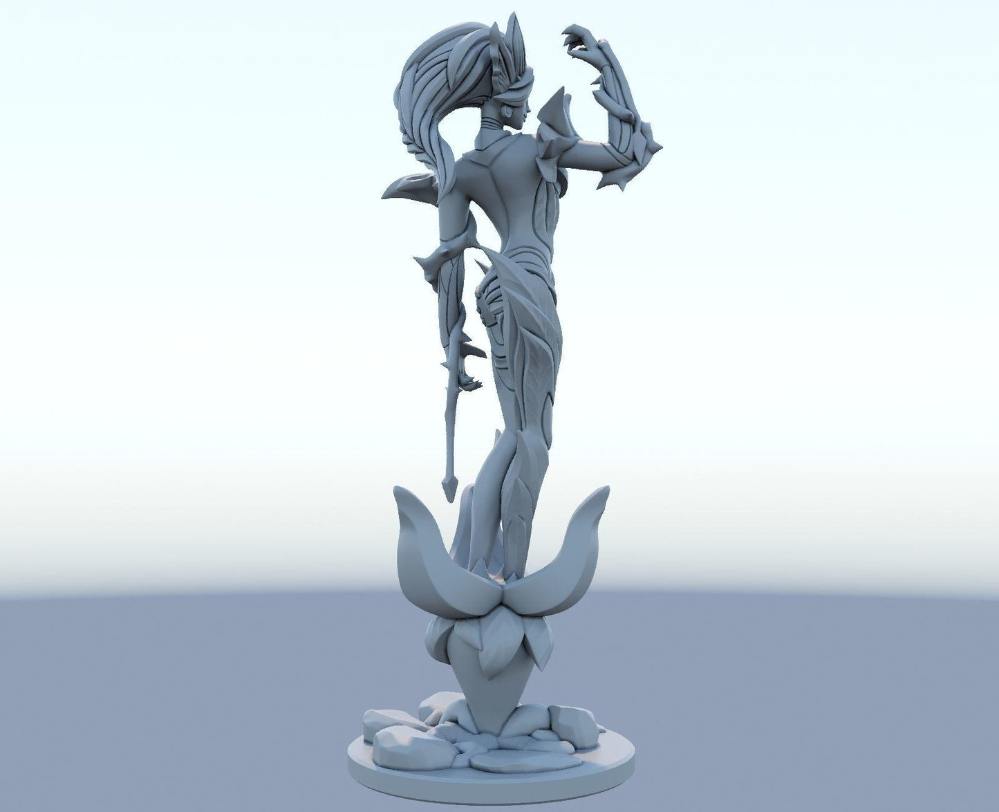 League of Legends Zyra Figurine -  3D Printed Collectible for Your Gaming Heaven