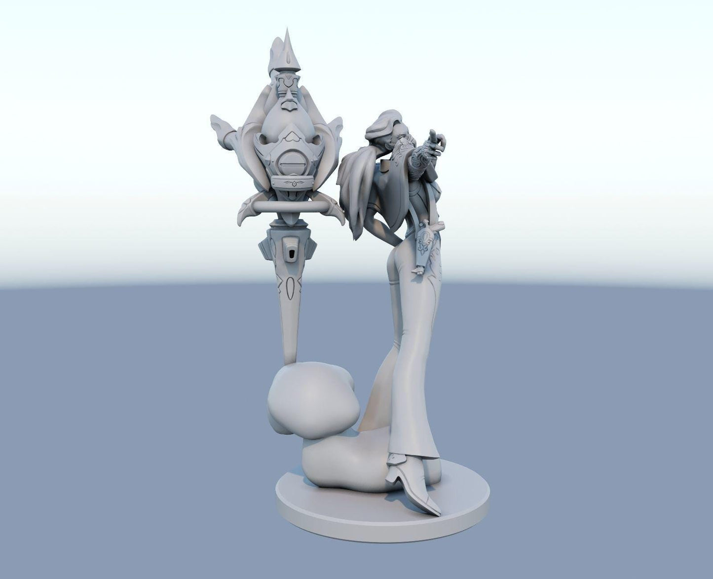 League of Legends  Renata Figurine -  3D Printed Collectible for Your Gaming Heaven
