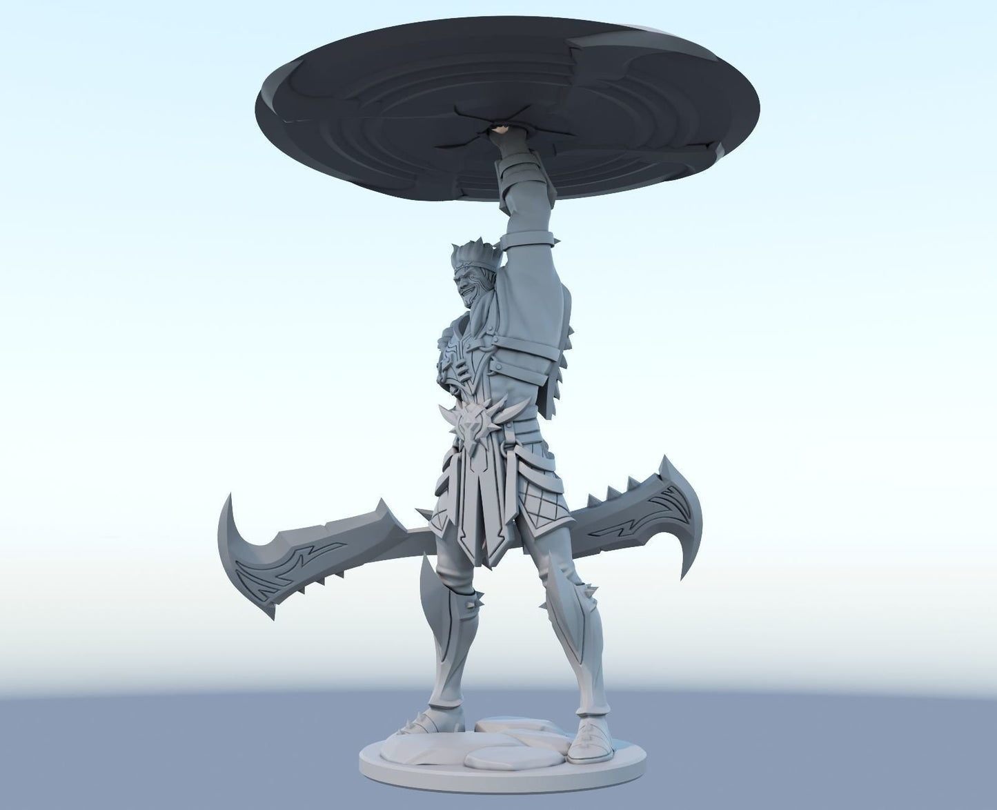 Draven – League of Legends Inspired 3D Printed Figurine – Gaming Collectible for True Champions