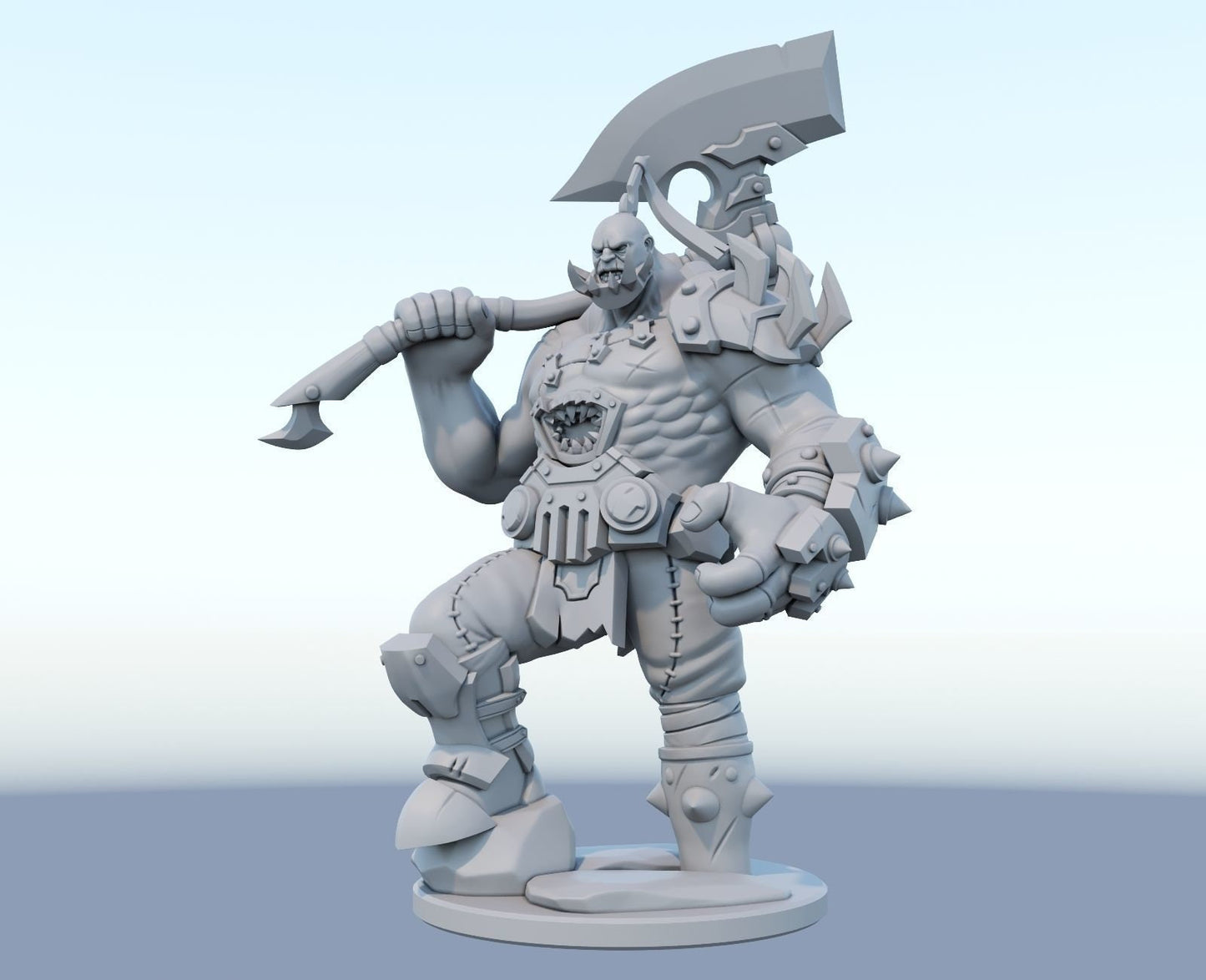 League of Legends Sion Figurine -  3D Printed Collectible for Your Gaming Heaven