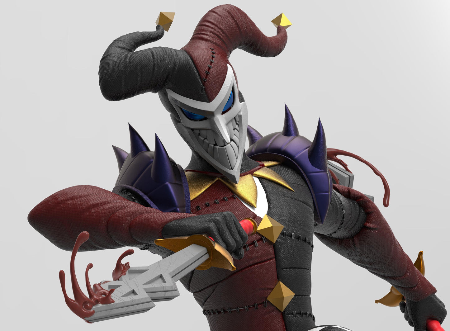 League of Legends  Shaco -  3D Printed Collectible for Your Gaming Heaven