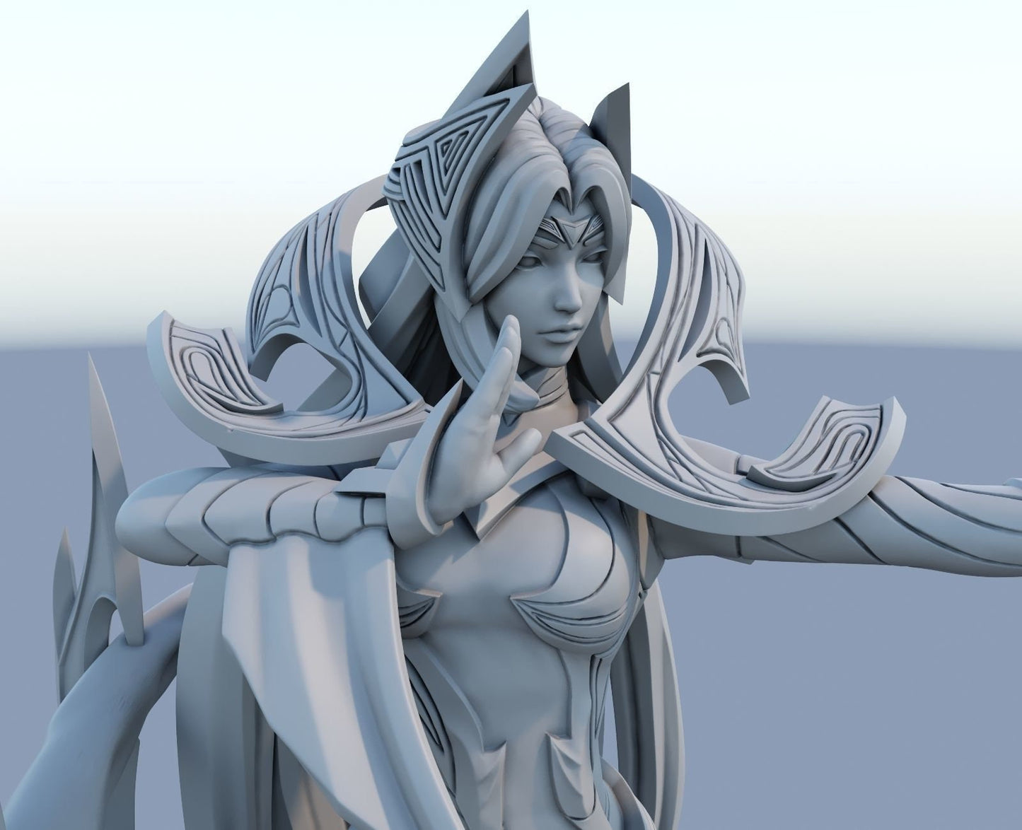 League of Legends  Irelia  Figurine -  3D Printed Collectible for Your Gaming Heaven