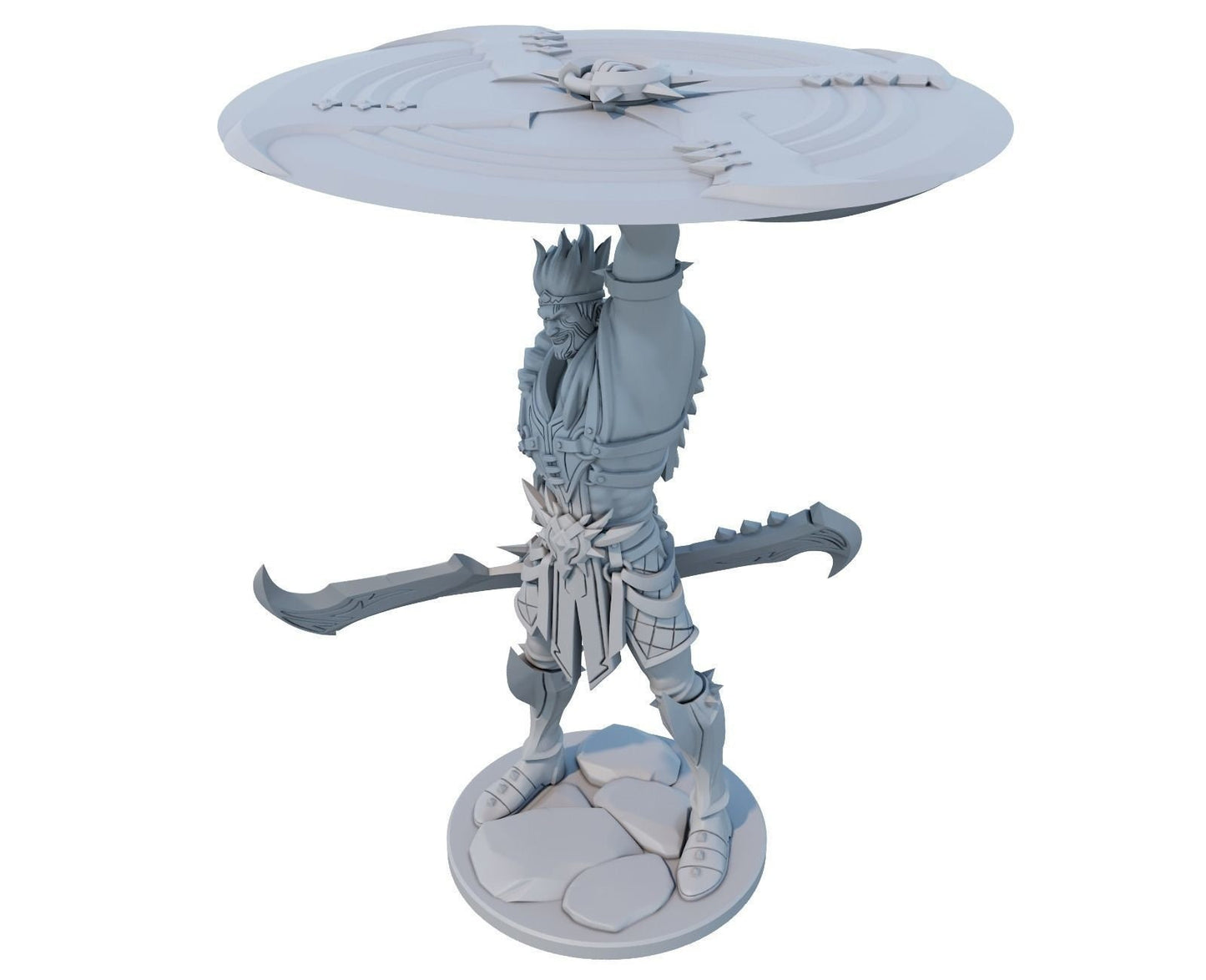 Draven – League of Legends Inspired 3D Printed Figurine – Gaming Collectible for True Champions