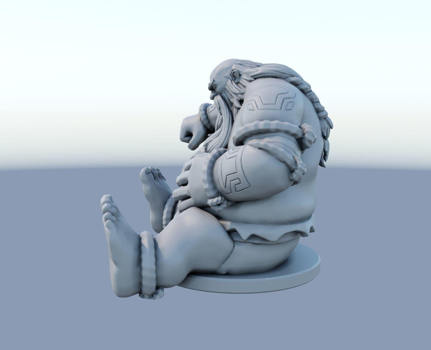 League of Legends  Gragas Figurine -  3D Printed Collectible for Your Gaming Heaven
