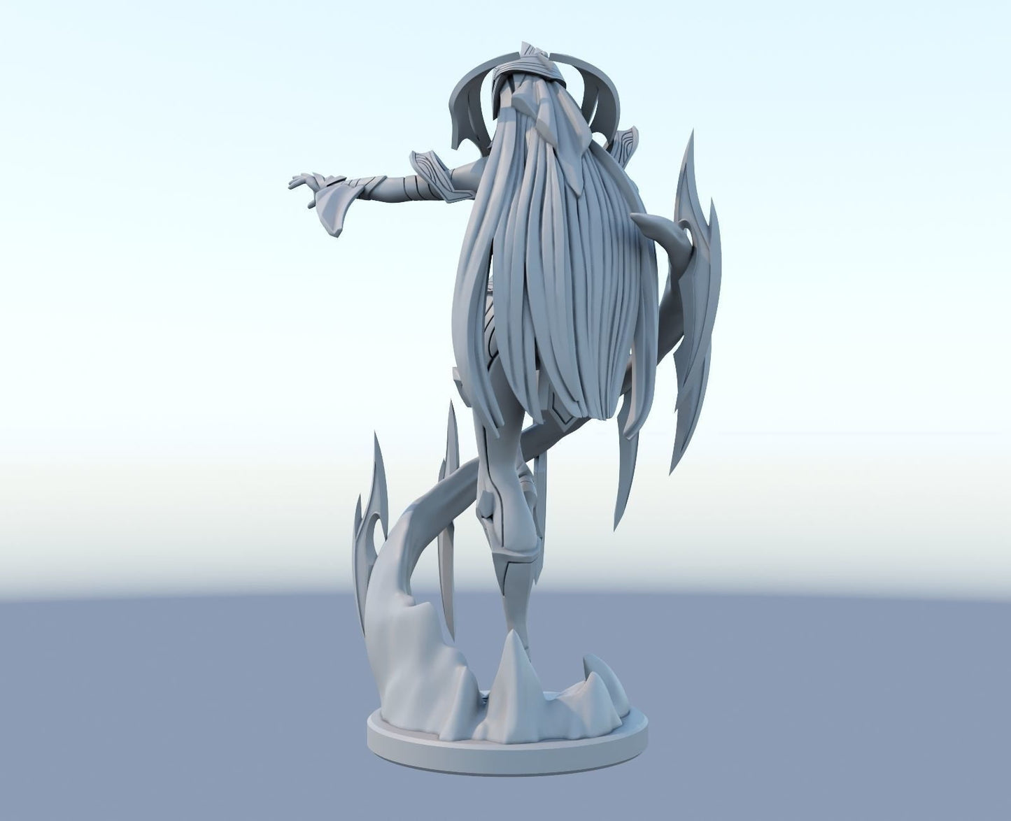 League of Legends  Irelia  Figurine -  3D Printed Collectible for Your Gaming Heaven