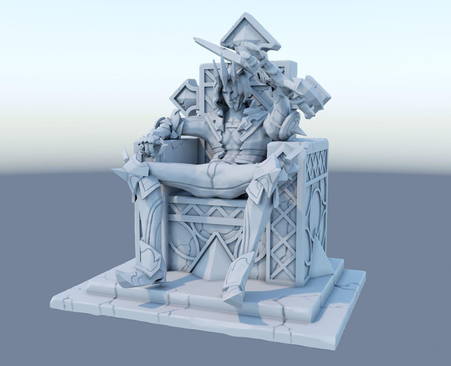 League of Legends  Viego Figurine -  3D Printed Collectible for Your Gaming Heaven