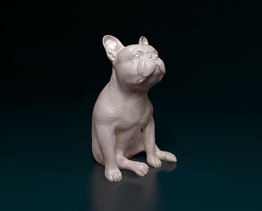 3D Printed French Bulldog  Figurine -