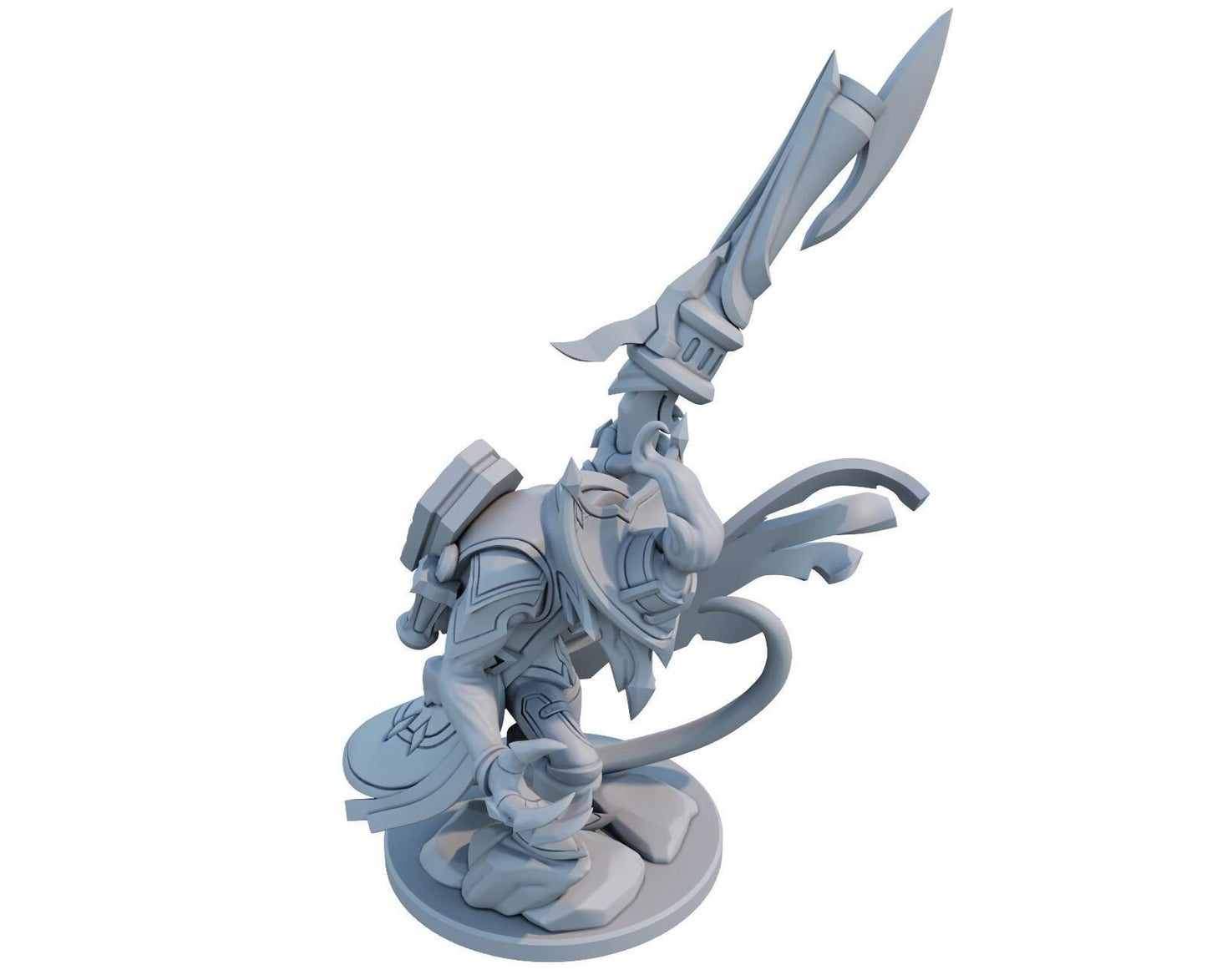 League of Legends  Twitch Hing noon Figurine -  3D Printed Collectible for Your Gaming Heaven