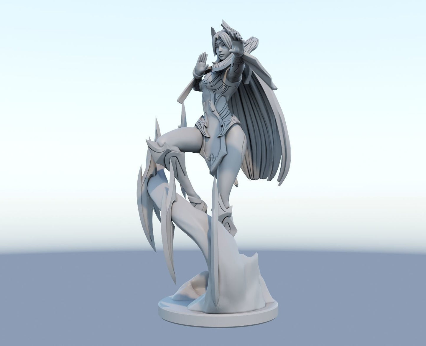 League of Legends  Irelia  Figurine -  3D Printed Collectible for Your Gaming Heaven