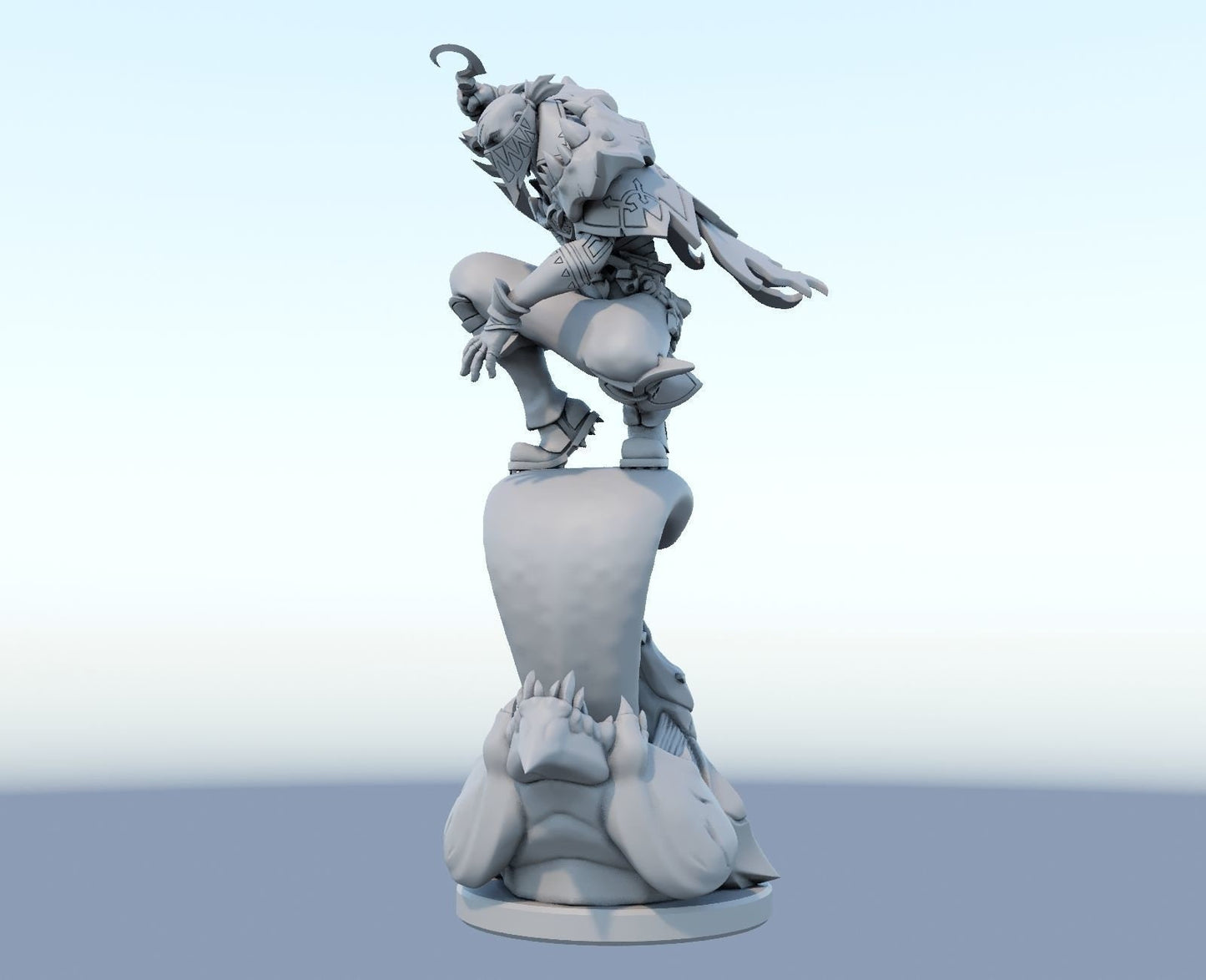 League of Legends Pyke Figurine -  3D Printed Collectible for Your Gaming Haven