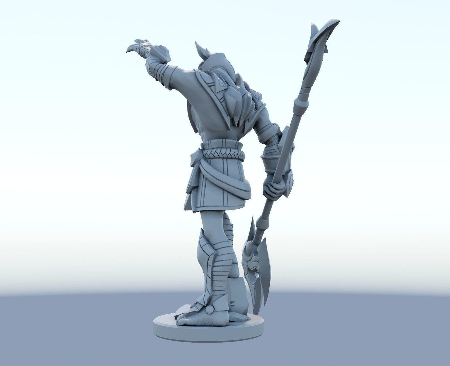 League of Legends Nasus Figurine -  3D Printed Collectible for Your Gaming Heaven