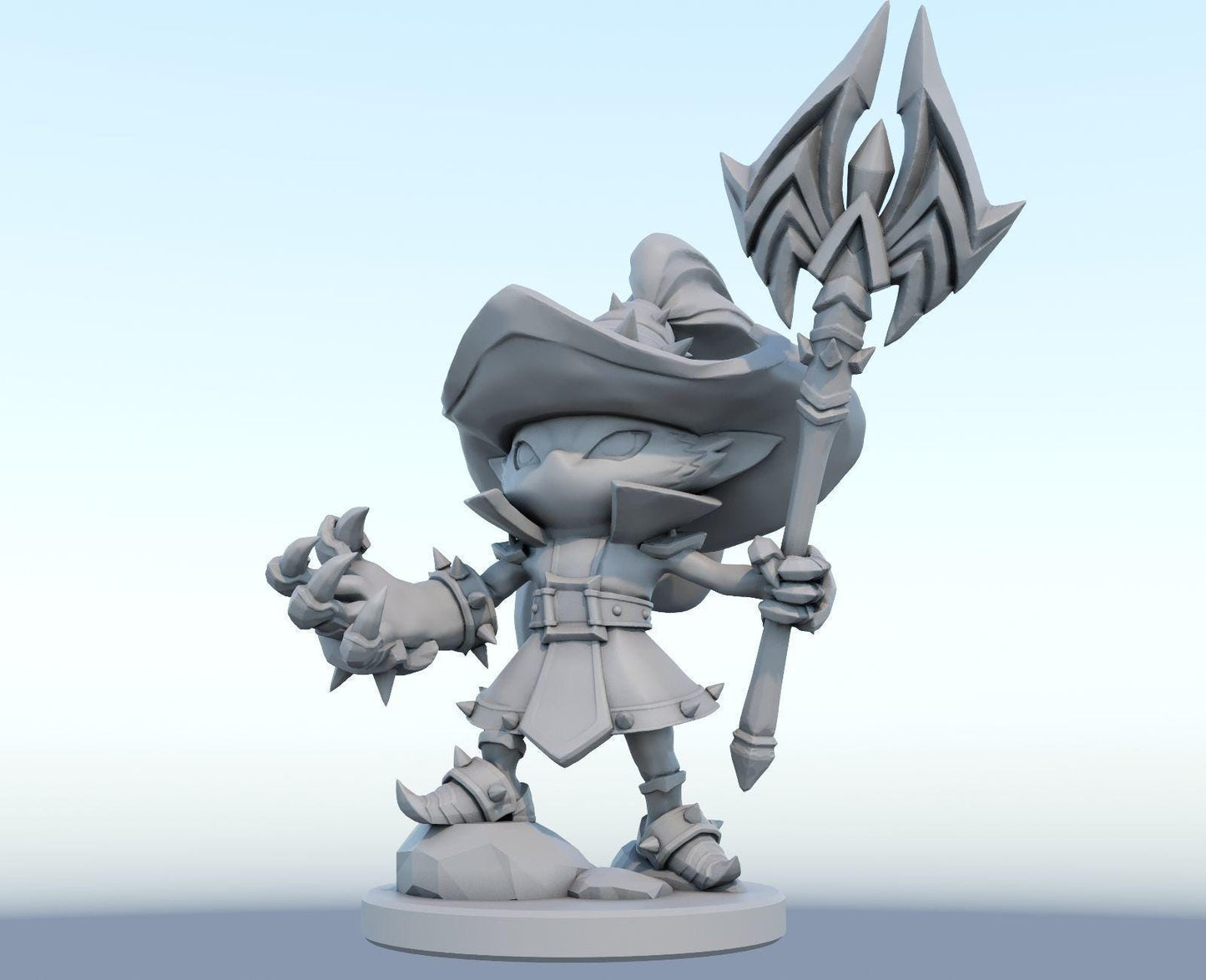League of Legends Veigar Figurine -  3D Printed Collectible for Your Gaming Heaven