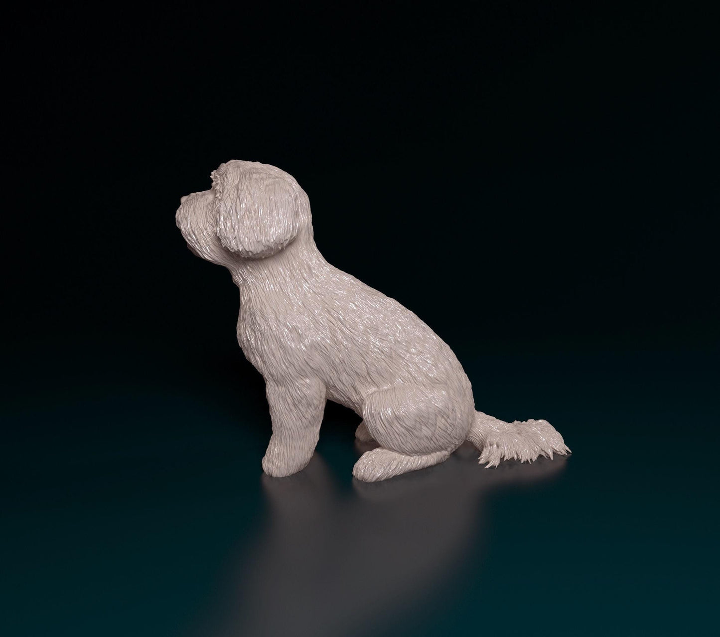 Maltese dog   Figurine - 3D Printed