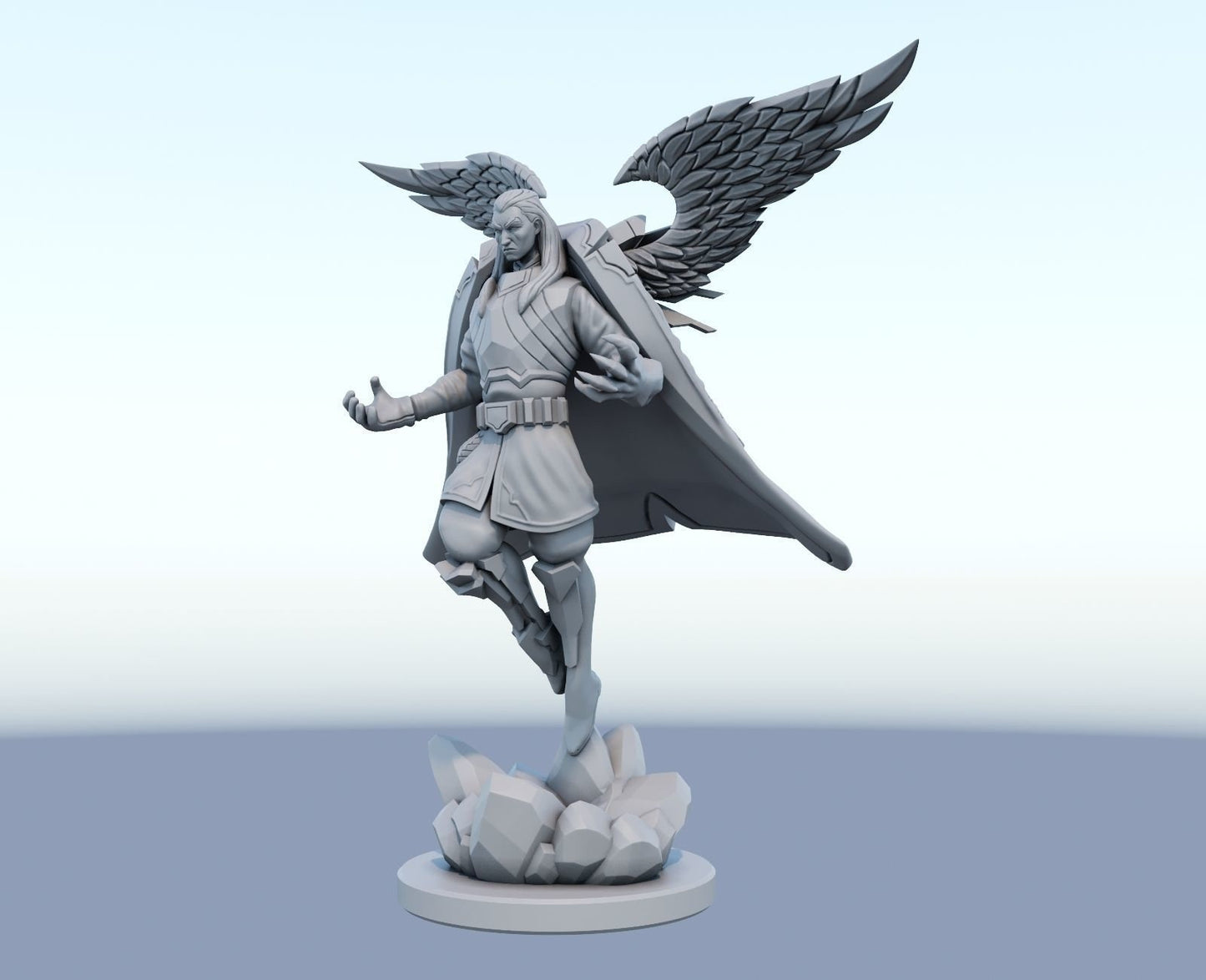 League of Legends Swain Figurine -  3D Printed Collectible for Your Gaming Heaven